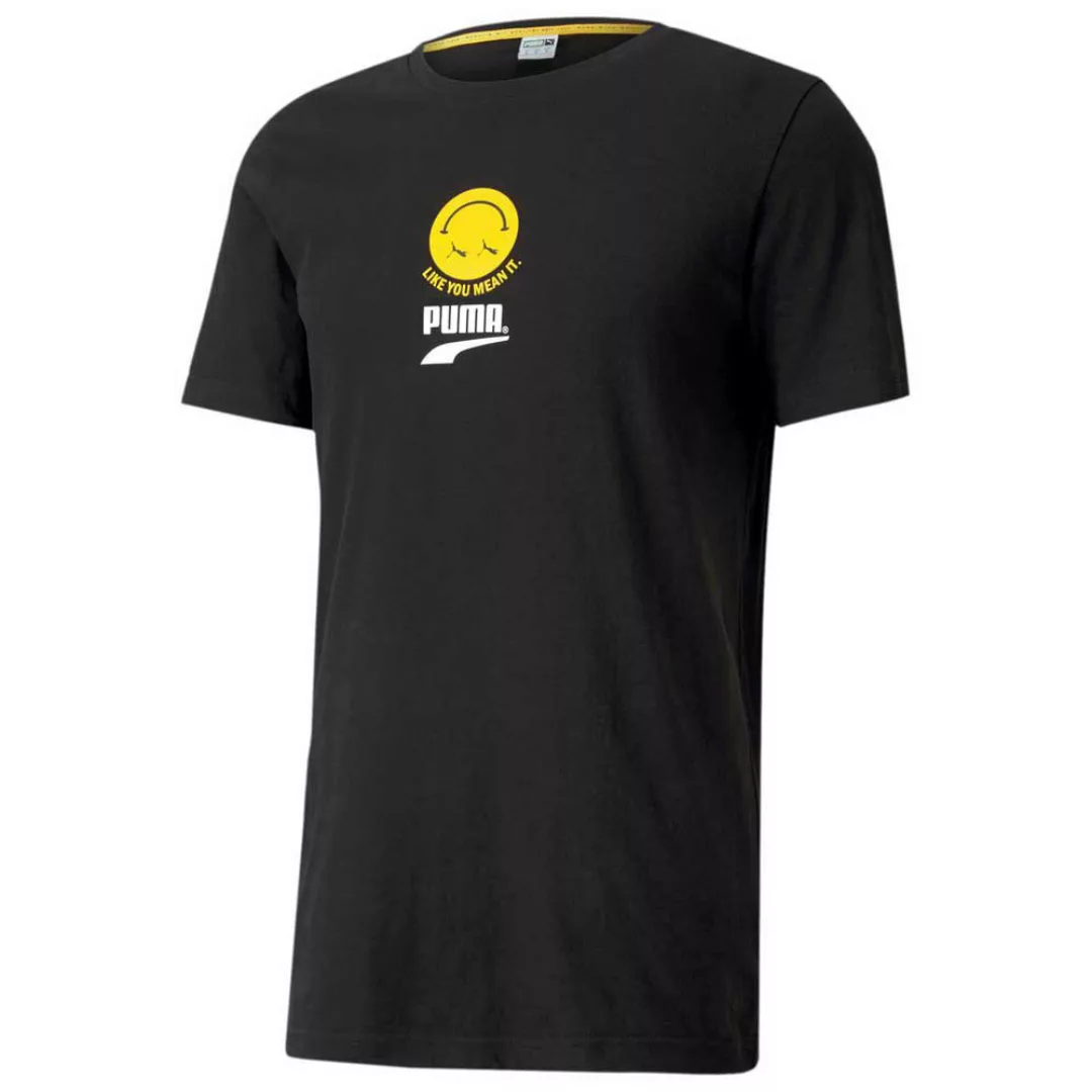 Puma Select Club Graphic Kurzärmeliges T-shirt L Puma Black günstig online kaufen