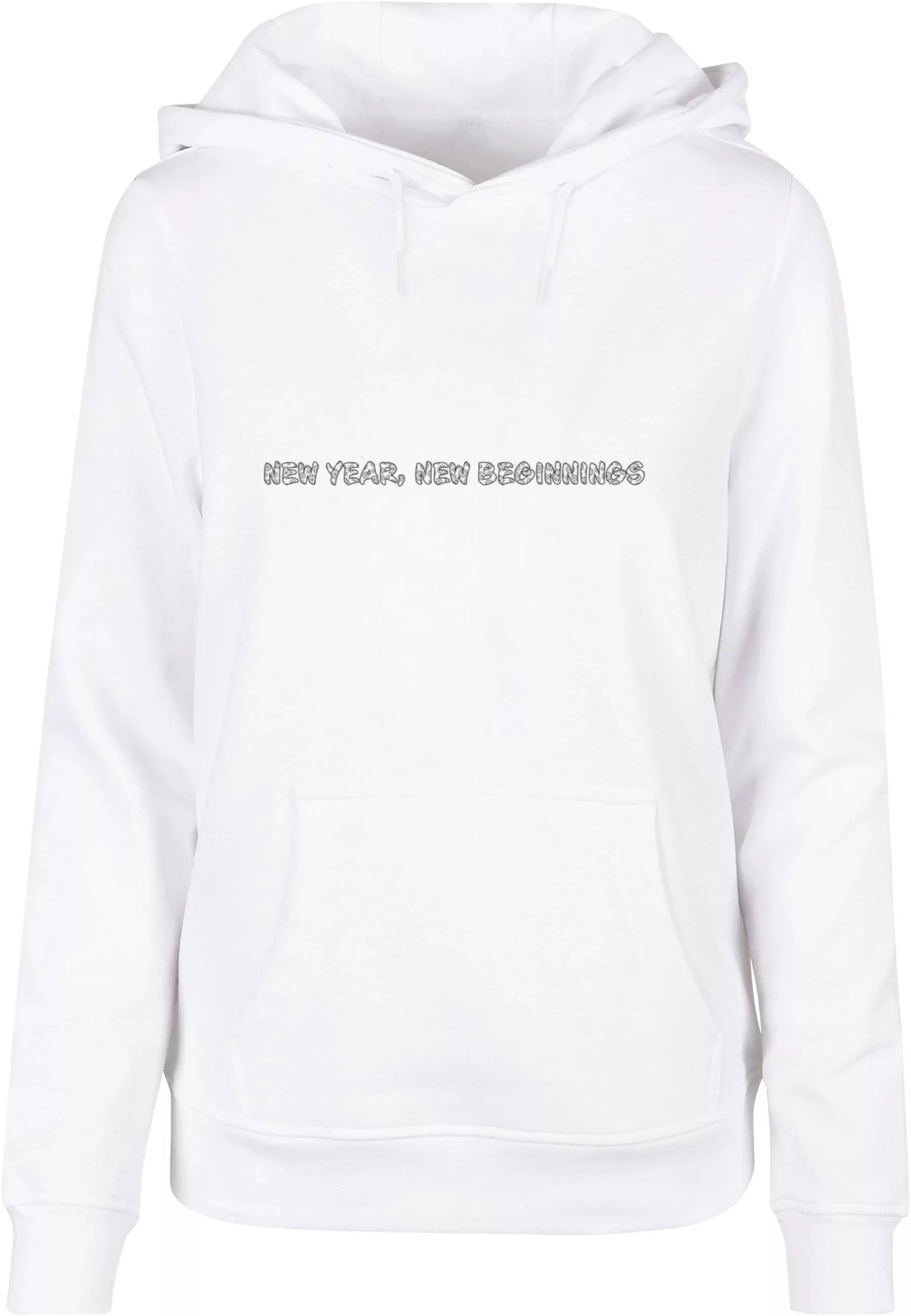 Merchcode Kapuzenpullover "Merchcode Damen Ladies New Year Basic Hoody" günstig online kaufen