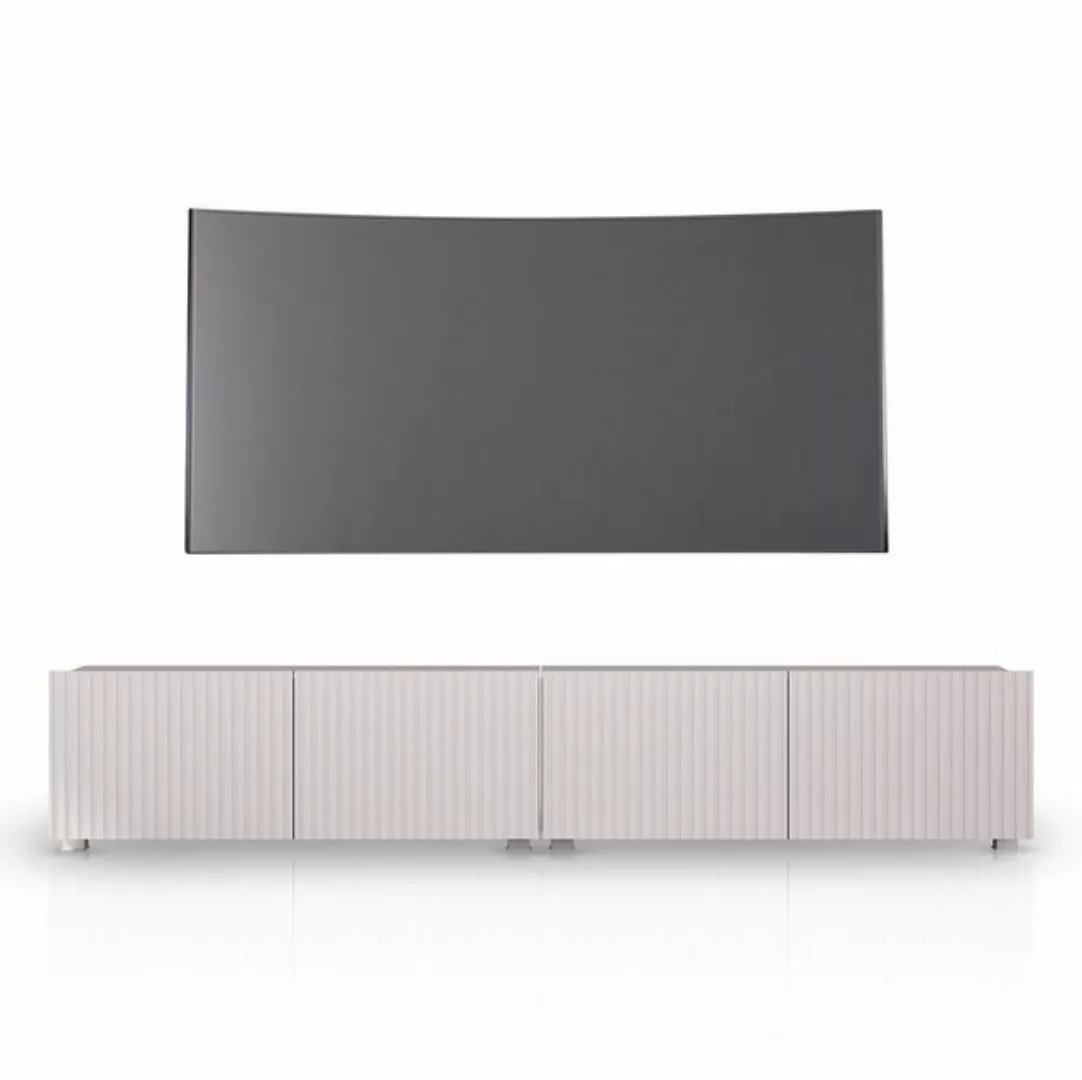 Furnix TV-Schrank Kobby 2x 100 cm RTV Kabinett Sideboard mit Beinen vier Fä günstig online kaufen