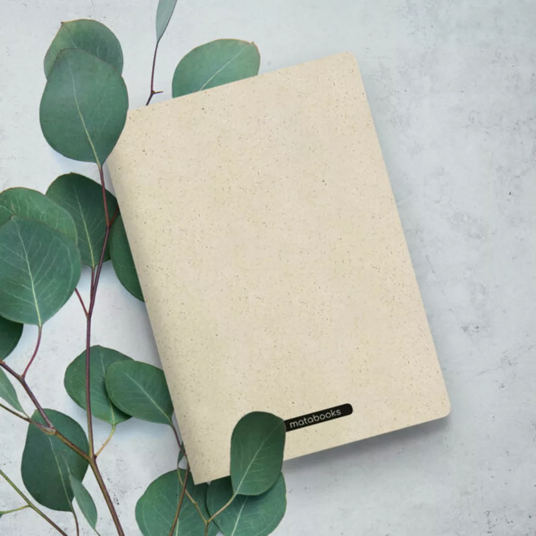 Nachhaltiges Notizbuch A5 Aus Graspapier - Tara “Easy“ günstig online kaufen