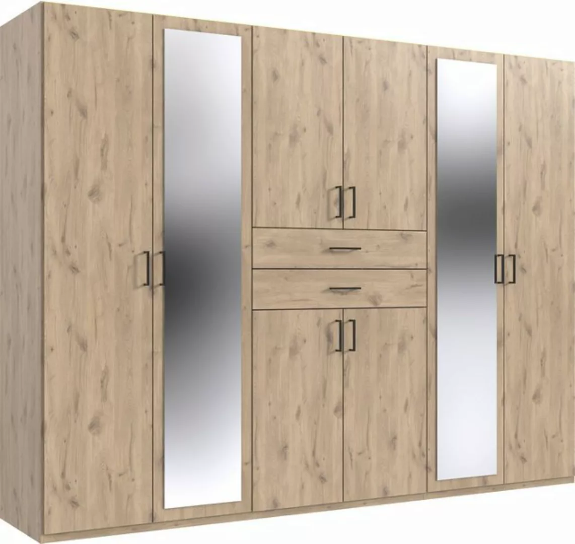 Wimex Drehtürenschrank in VIKING OAK NACHBILDUNG - 270x208x58cm (BxHxT) günstig online kaufen