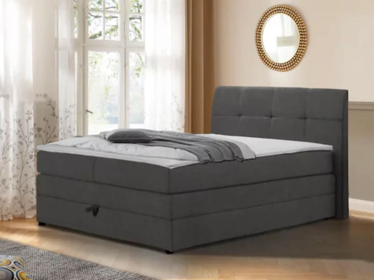 Home affaire Boxspringbett "Finja", (4 St.) günstig online kaufen