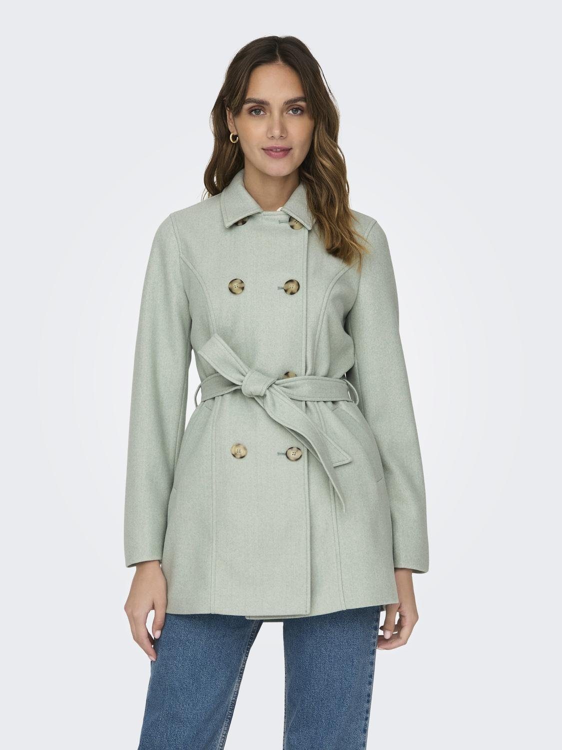 ONLY Kurzmantel ONLNANCY LIFE FITTED TRENCH günstig online kaufen