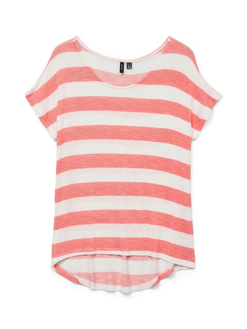 Vero Moda Kurzarmshirt "VMWIDE STRIPE SL TOP GA JRS NOOS" günstig online kaufen