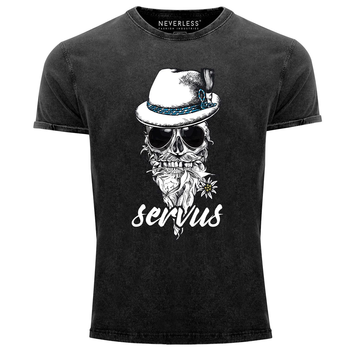 Neverless Print-Shirt Cooles, lustiges Angesagtes Herren günstig online kaufen