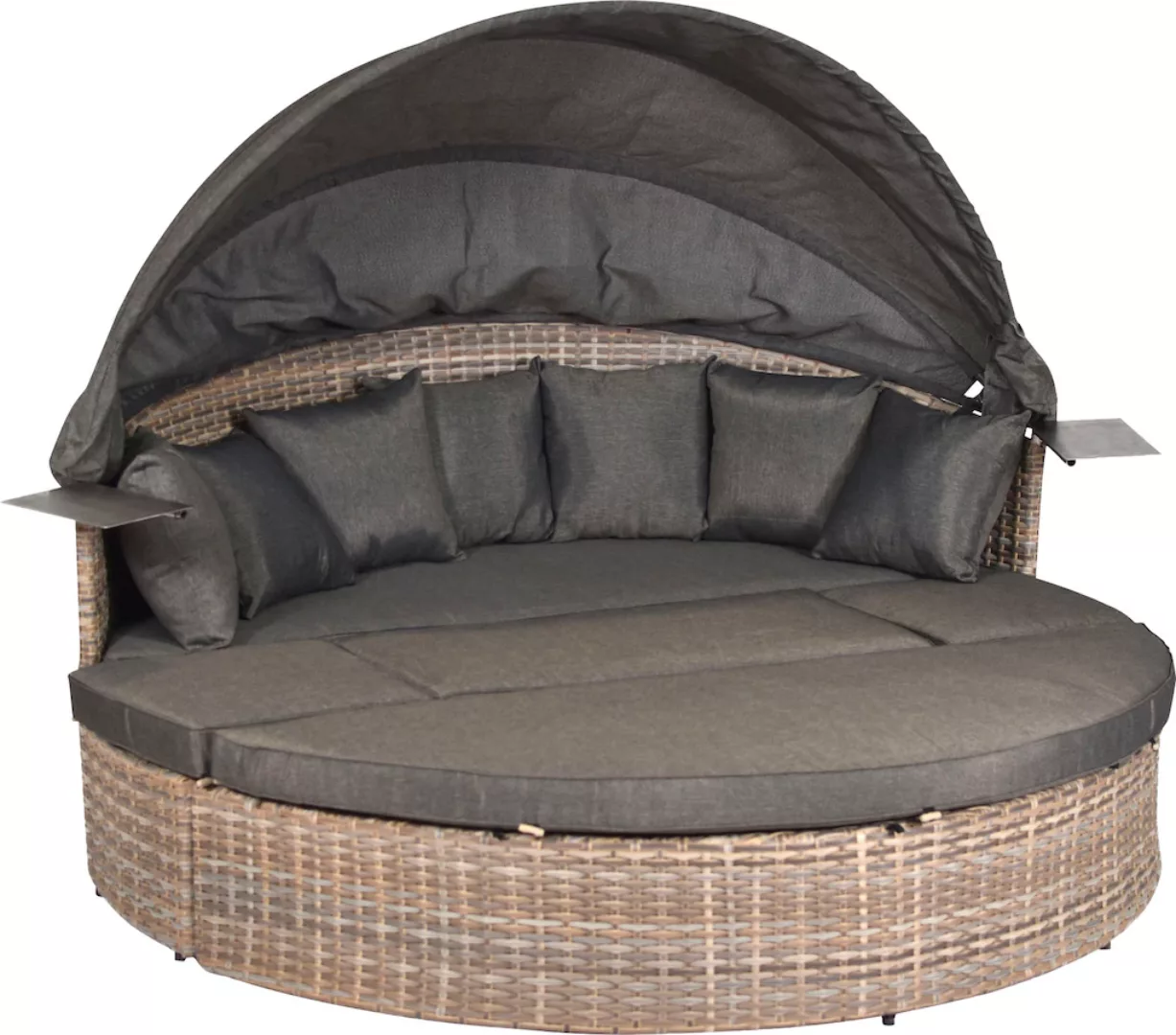 Merxx Lounge-Gartenmöbel Relaxinsel Riva Premium 183 cm x 180 cm x 81 cm günstig online kaufen