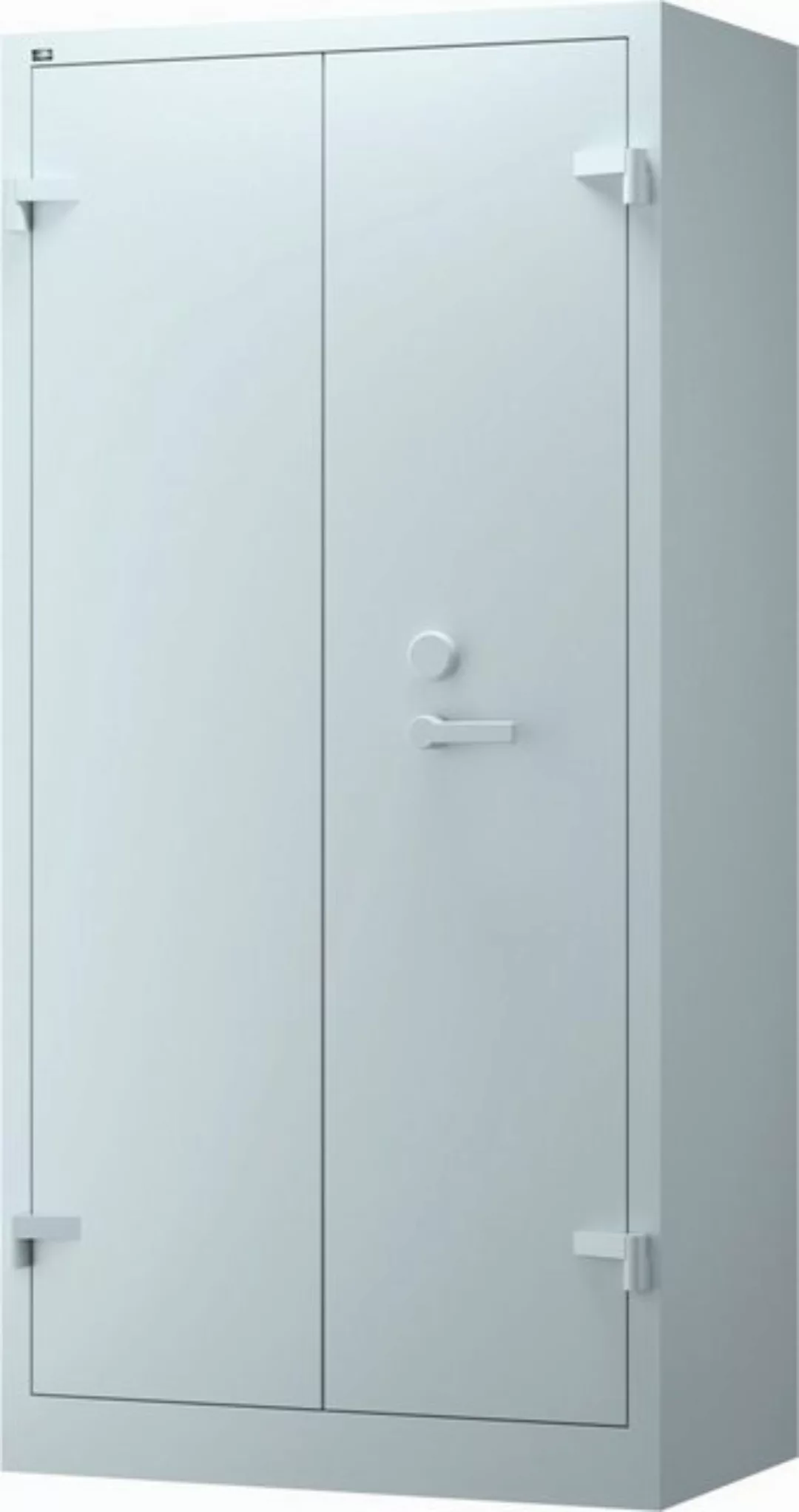 Bisley Aktenschrank Feuerschutzschrank HxBxT 195x95x55cm 4 Böden 5 OH licht günstig online kaufen