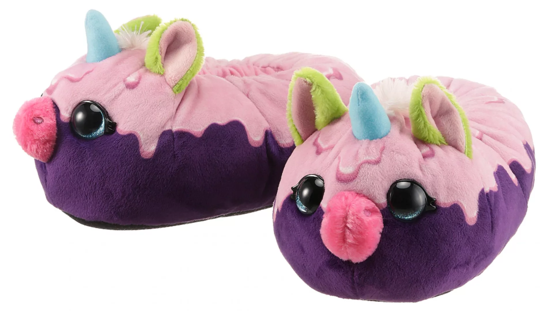 Nici Plüsch Hausschuhe "NICIdoo Einhorn", im farbenfrohen Look günstig online kaufen