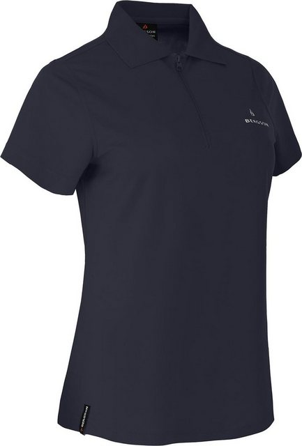 T-Shirt SHONA Damen Funktions Poloshirt, Pique, schnelltrocknend, Normalgrö günstig online kaufen