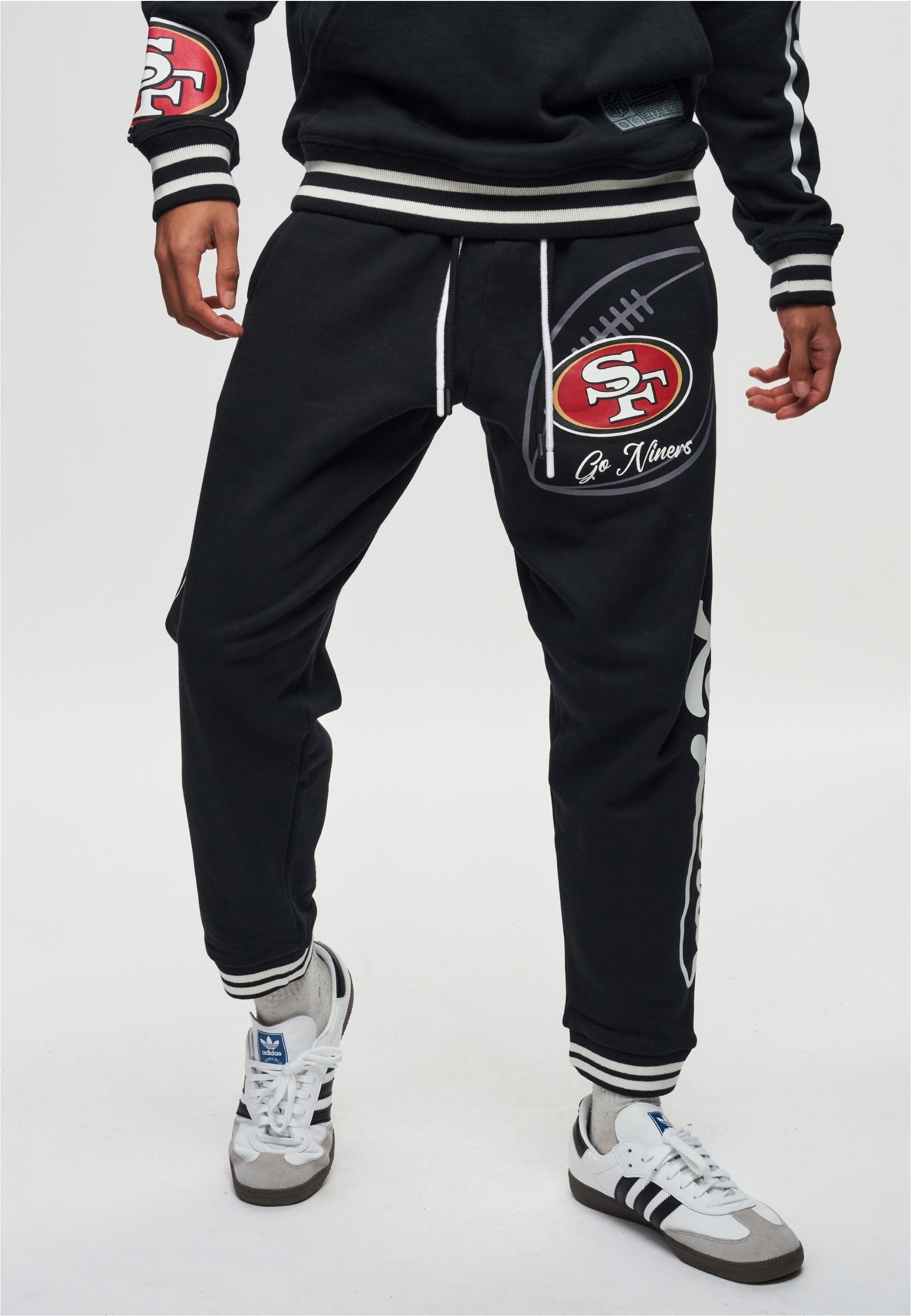 Recovered Sweathose "NFL 49ERS Go Niner", (1 tlg.), mit gestreiften Bündche günstig online kaufen