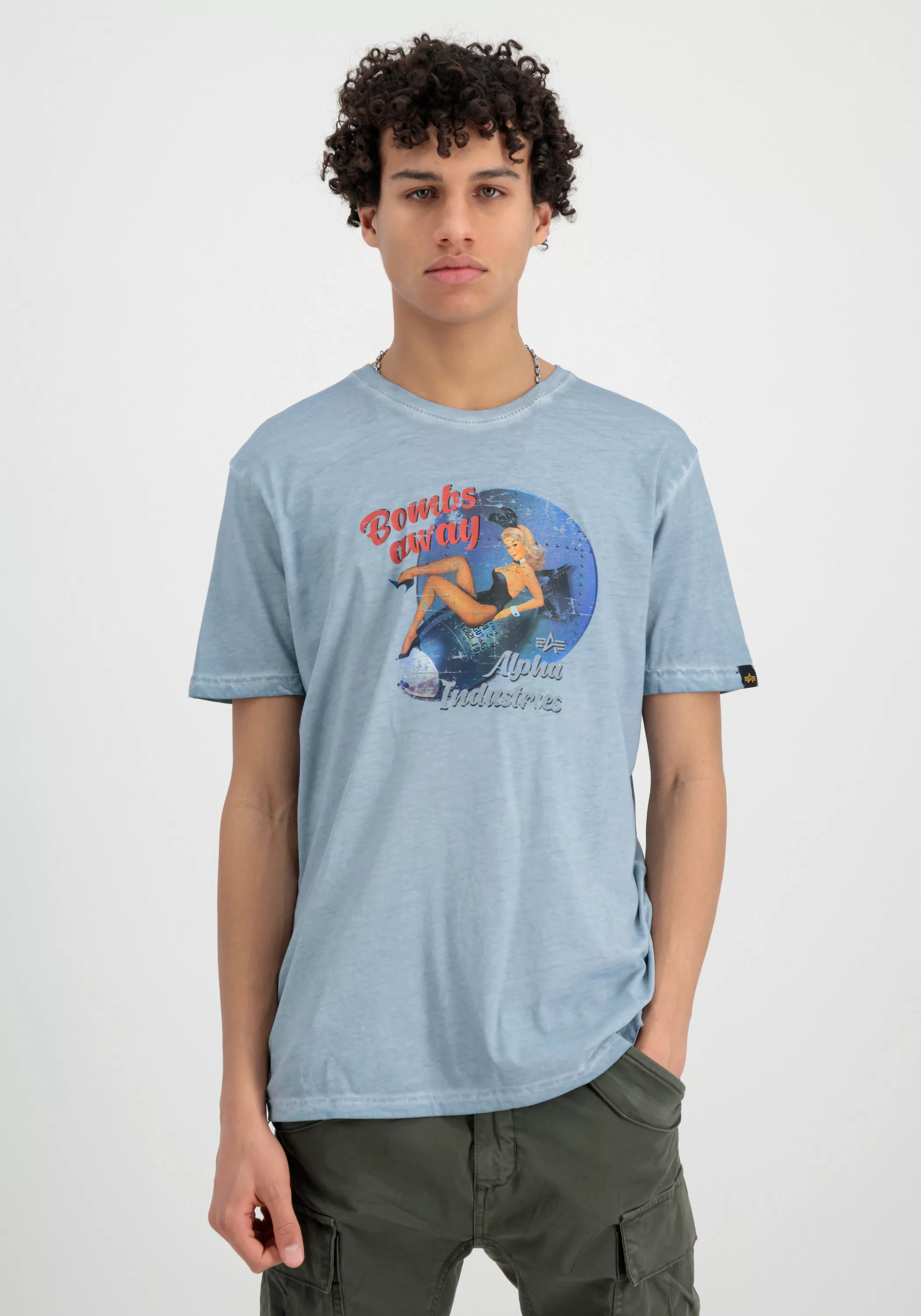 Alpha Industries T-Shirt "ALPHA INDUSTRIES Men - T-Shirts Nose Art T-Shirt" günstig online kaufen