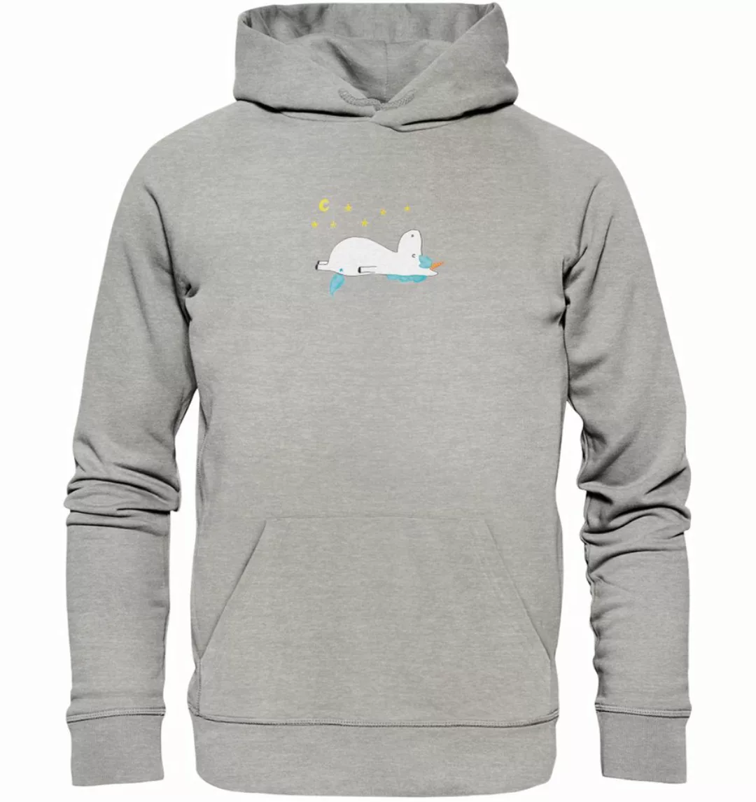 Mr. & Mrs. Panda Hoodie Einhorn Sternenhimmel Größe XS - Heather Grey - Ges günstig online kaufen