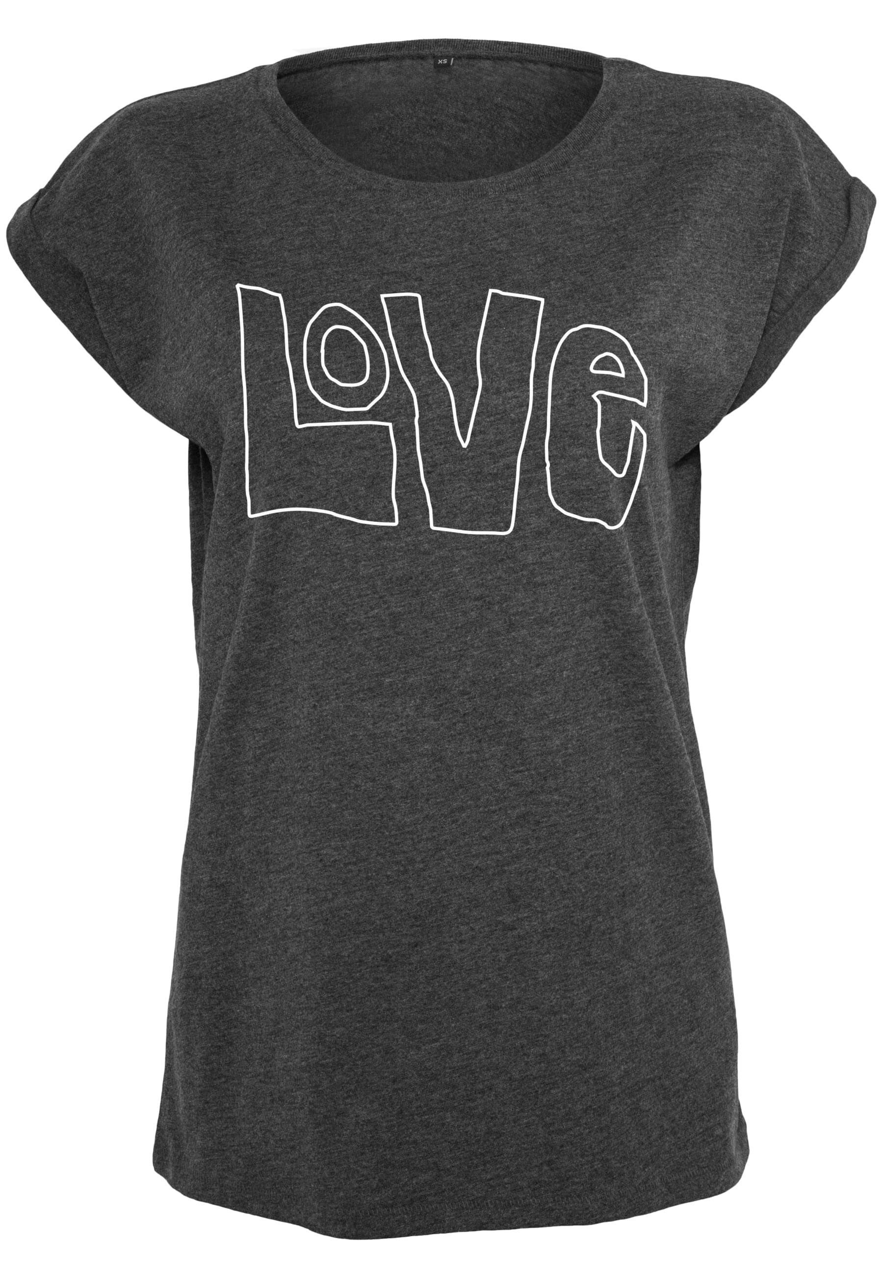 MisterTee T-Shirt "MisterTee Damen Ladies Love Tee", (1 tlg.) günstig online kaufen
