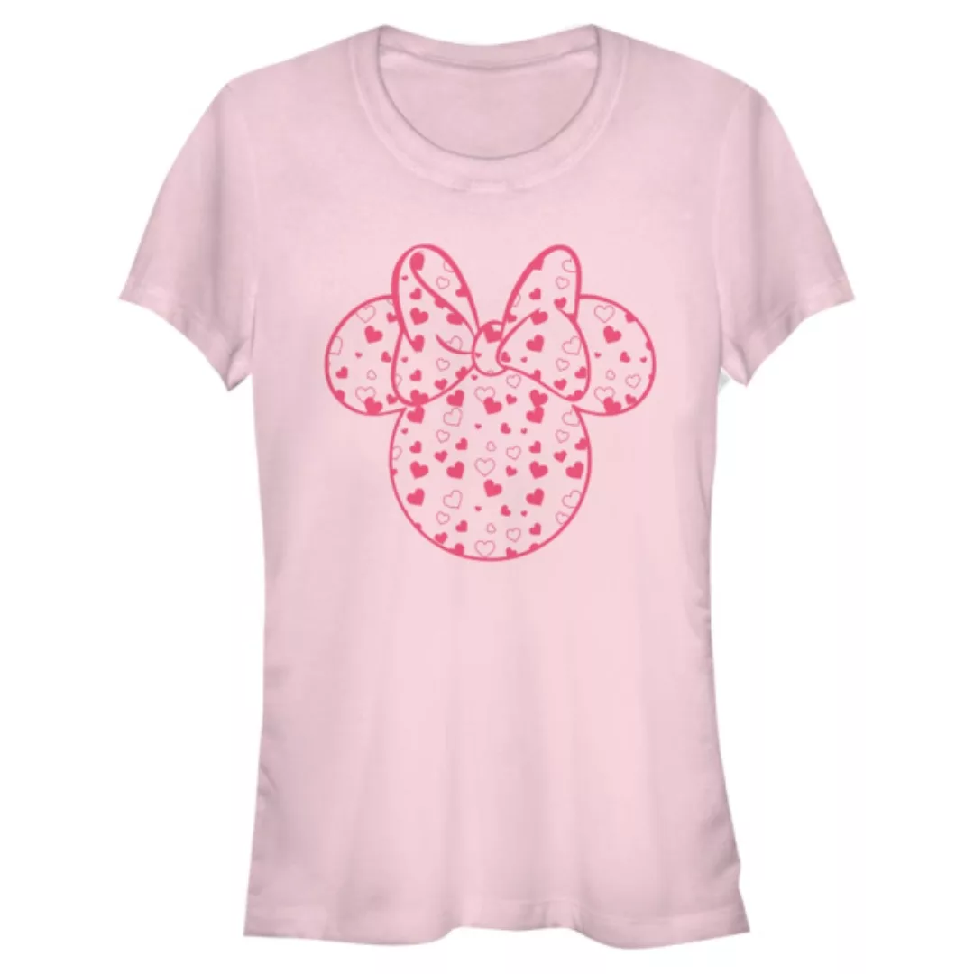 Disney - Micky Maus - Minnie Maus Hearts Fill - Frauen T-Shirt günstig online kaufen