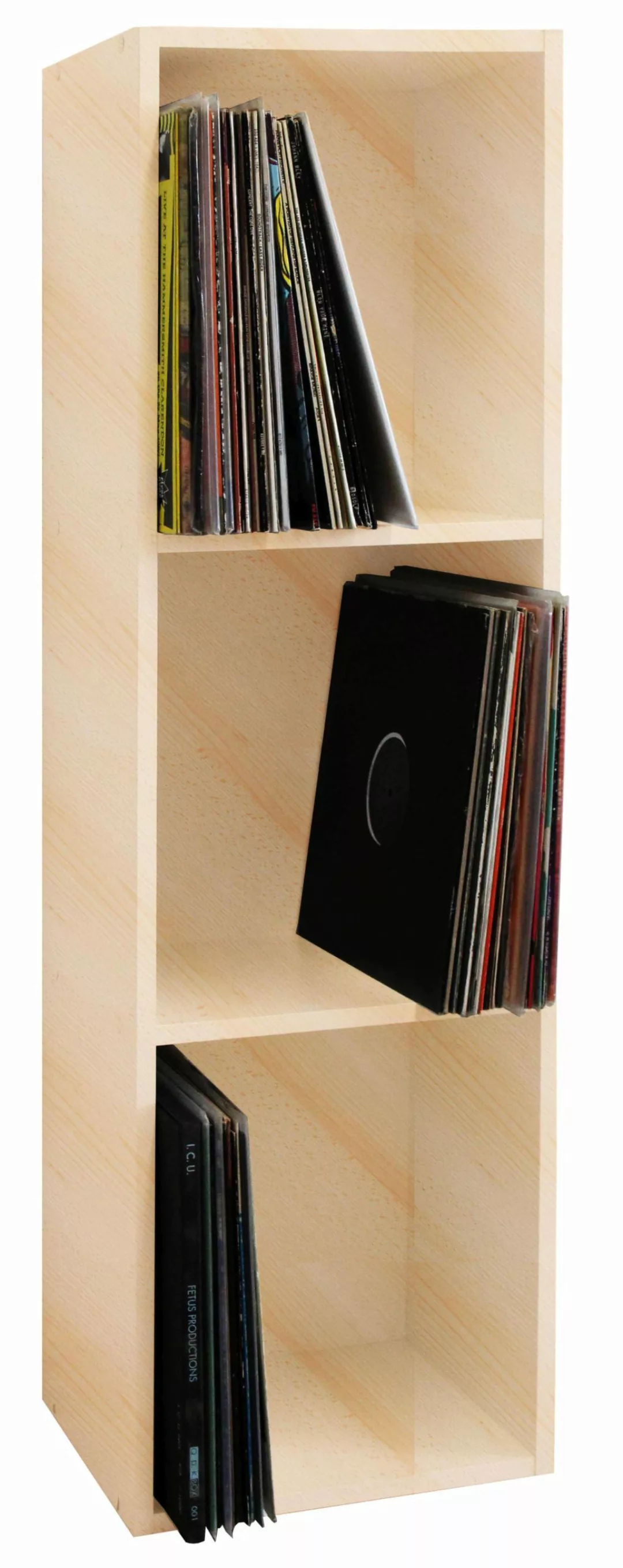 VCM Holz Schallplatten LP Stand Regal Archivierung Ständer Aufbewahrung Pla günstig online kaufen