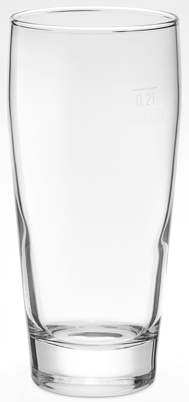 van Well Bierglas »Willybecher«, (Set, 12 tlg., 12 Willybecher 0,2l), 0,2 L günstig online kaufen