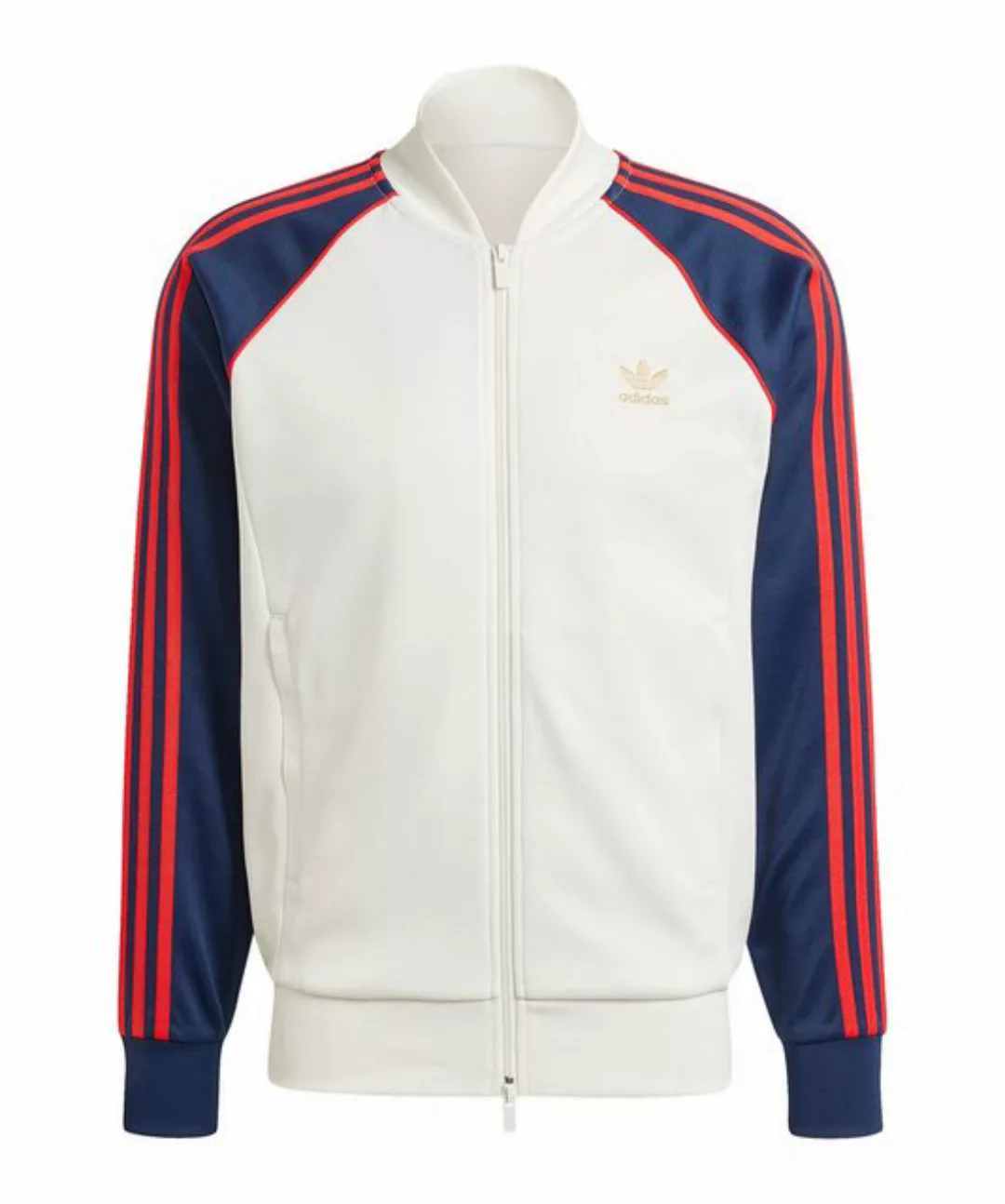 adidas Originals Sweatjacke adidas Originals SST Jacke Weiß Polyester günstig online kaufen