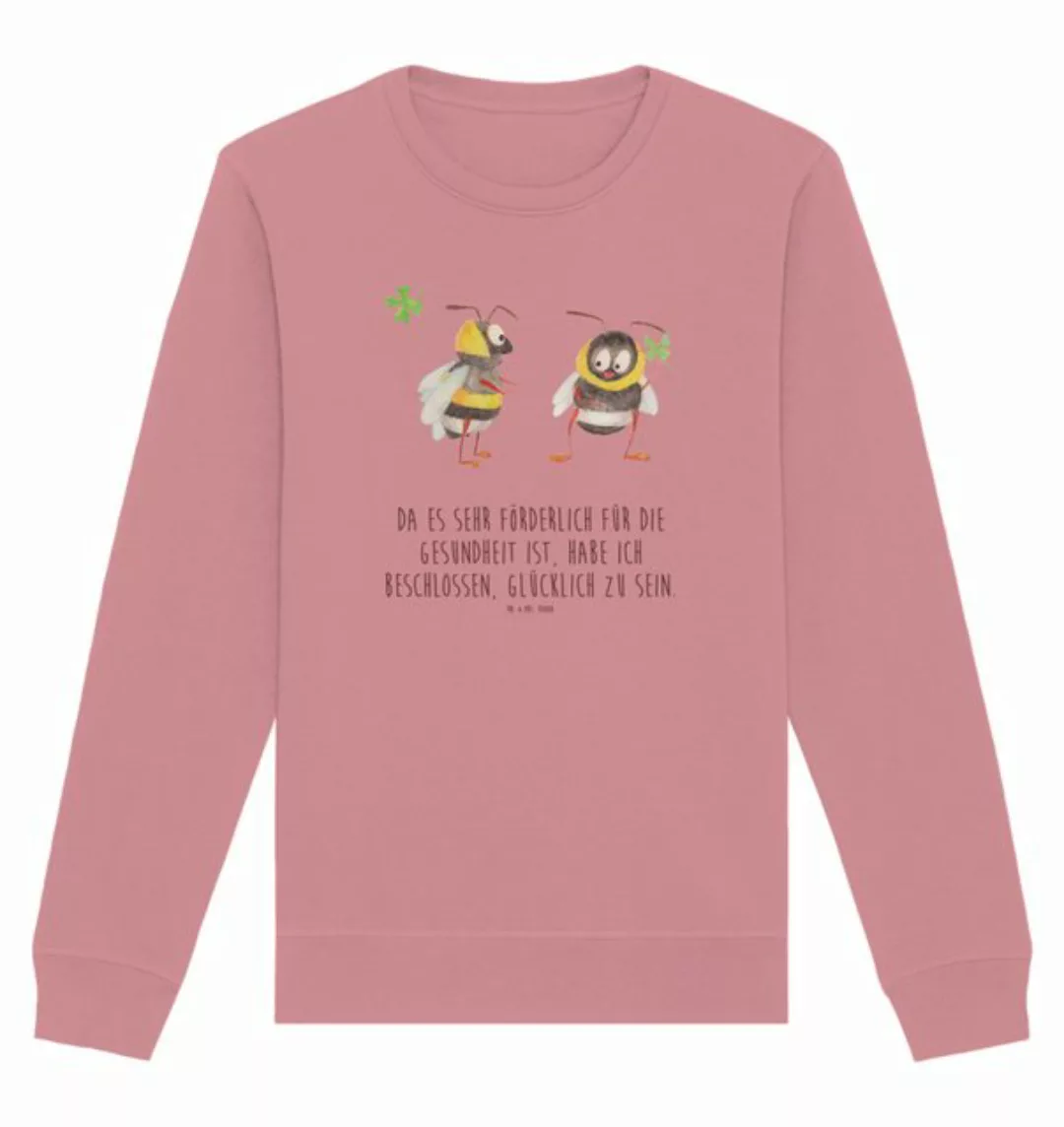 Mr. & Mrs. Panda Longpullover Größe XXL Hummeln Kleeblatt - Canyon Pink - G günstig online kaufen