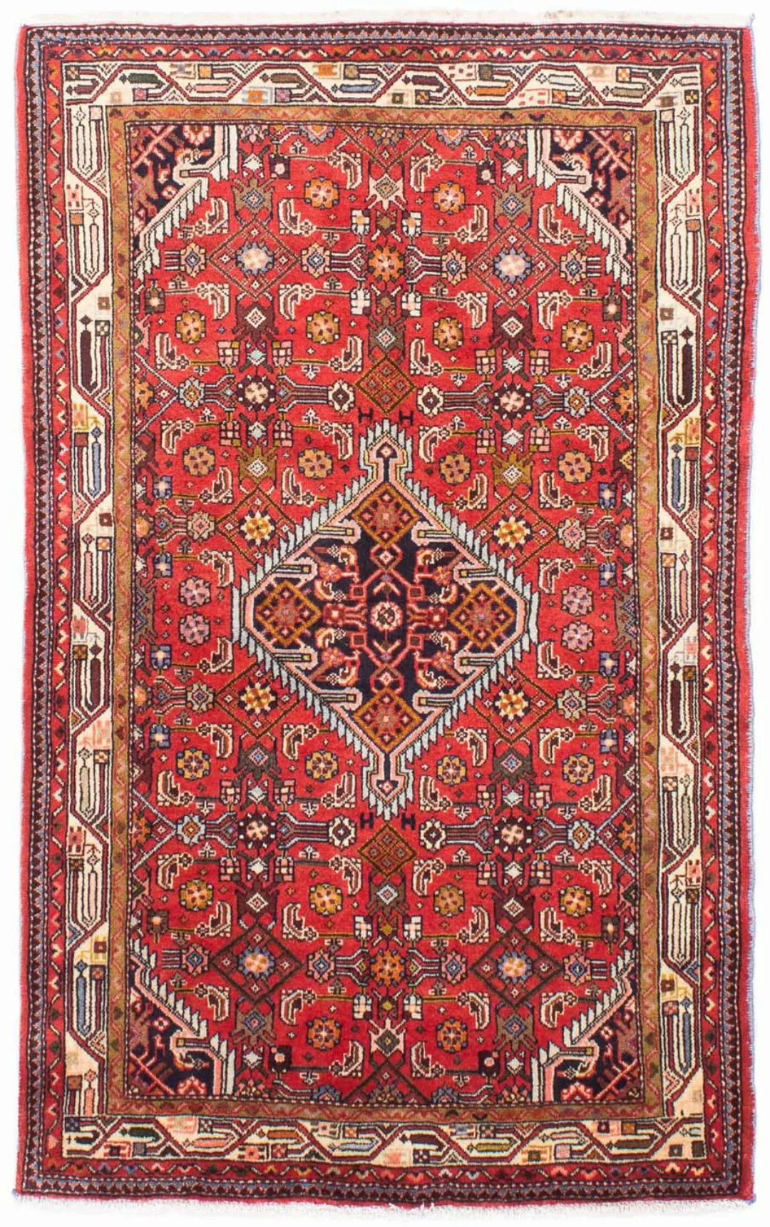 morgenland Orientteppich »Perser - Nomadic - 152 x 100 cm - rot«, rechtecki günstig online kaufen