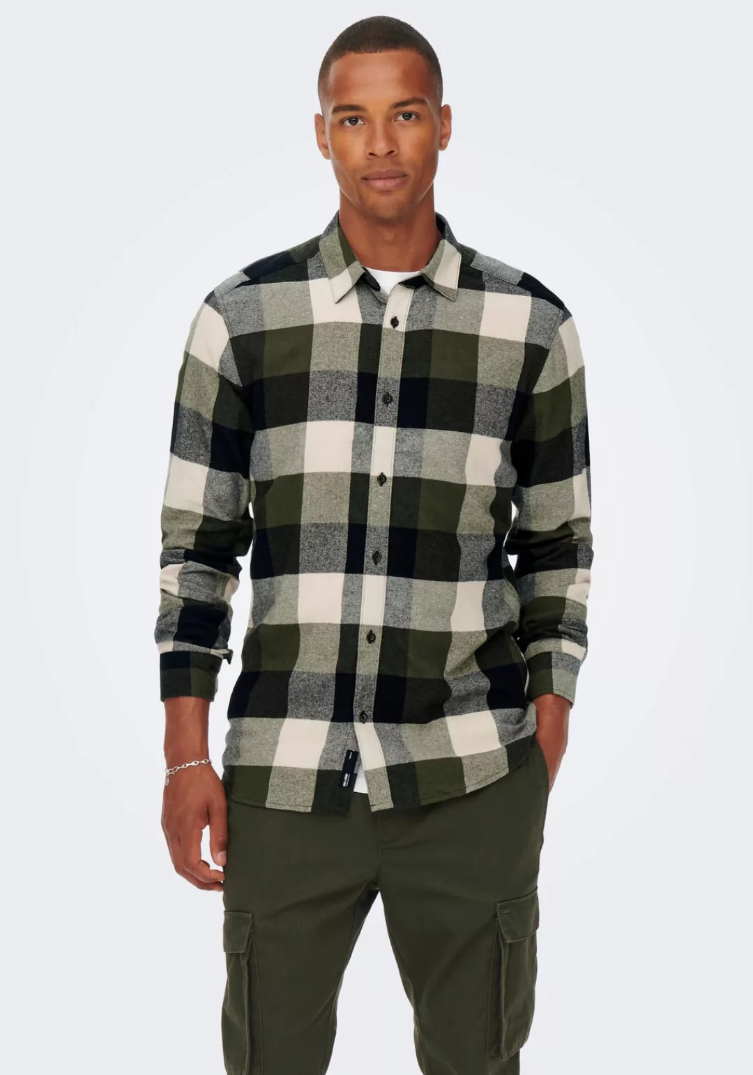 ONLY & SONS Karohemd GUDMUND LIFE LS 3T CHECK SHIRT günstig online kaufen