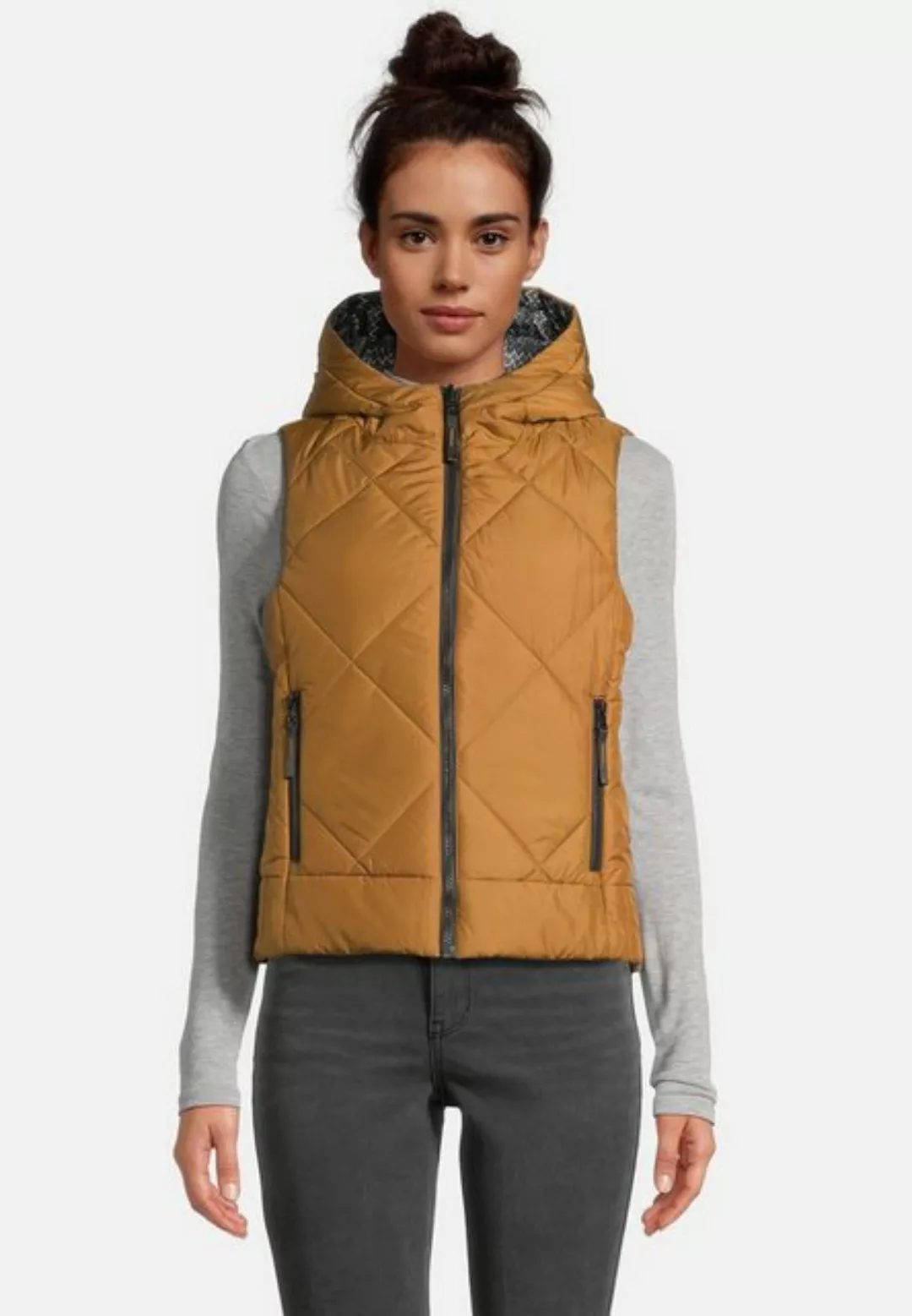 Krimson Klover Steppweste Vesta Hooded Reversible Vest (1-tlg) günstig online kaufen