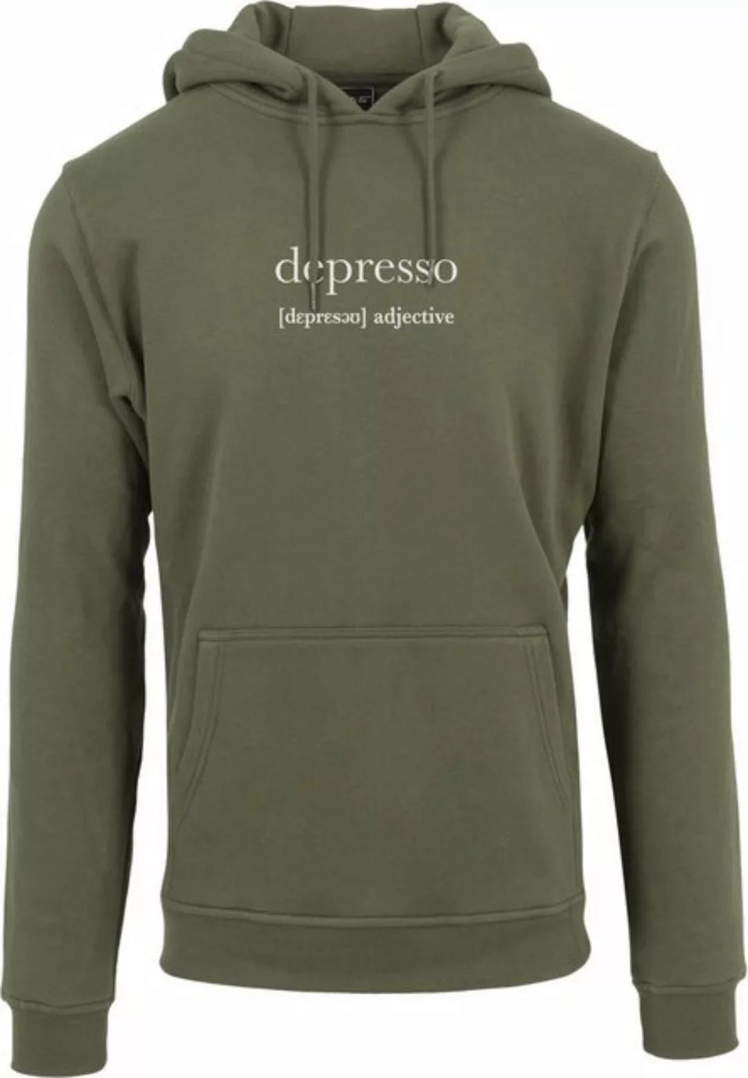 MisterTee Sweatshirt MisterTee Herren Depresso Hoody (1-tlg) günstig online kaufen