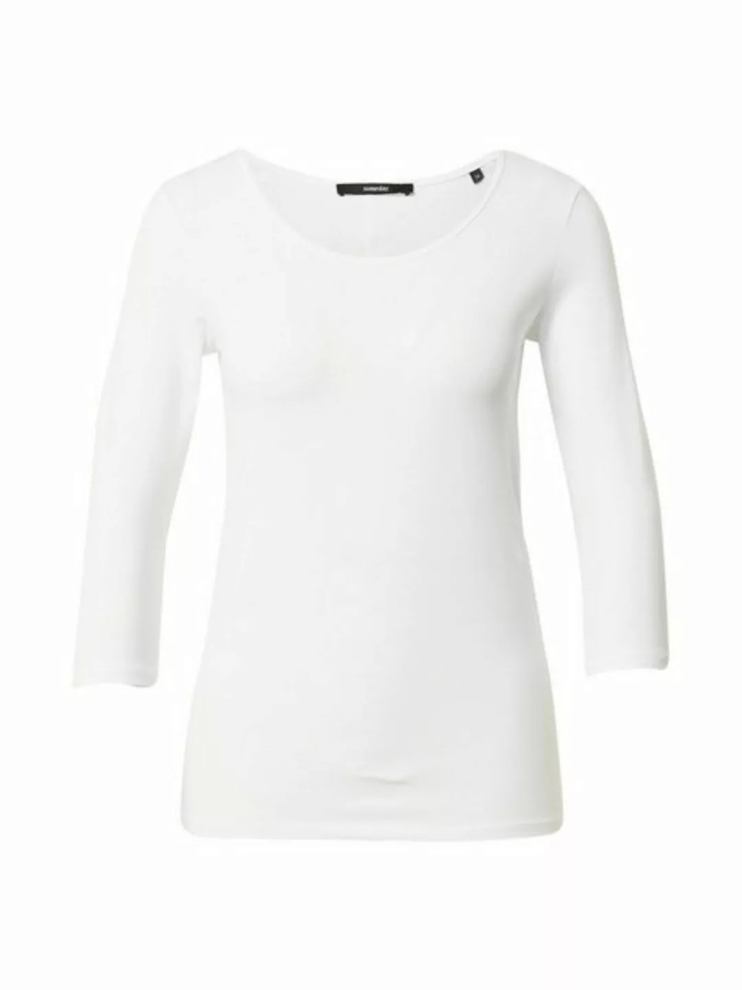 someday 3/4-Arm-Shirt Kain (1-tlg) Plain/ohne Details, Weiteres Detail günstig online kaufen