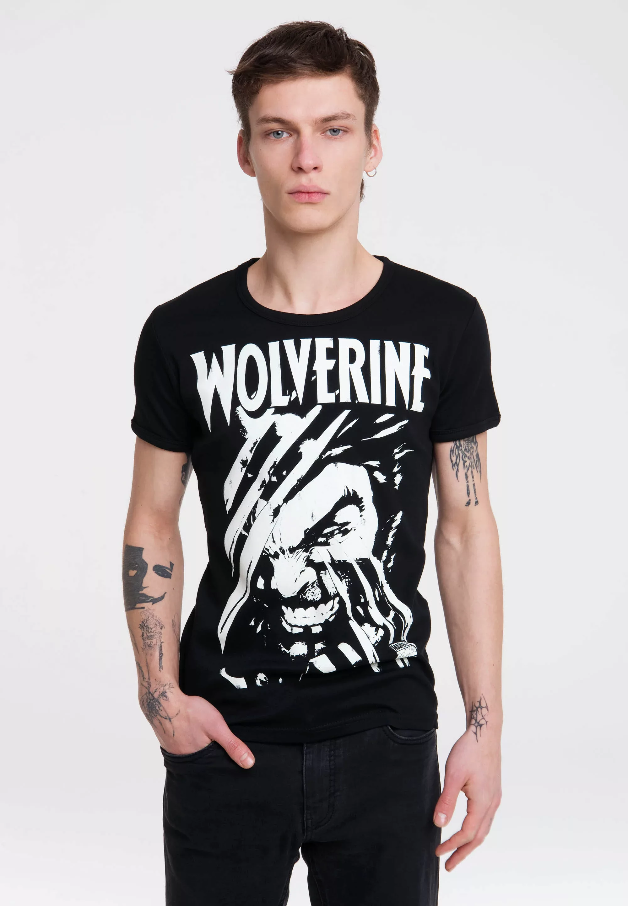 LOGOSHIRT T-Shirt "Wolverine", mit Marvel-Print günstig online kaufen