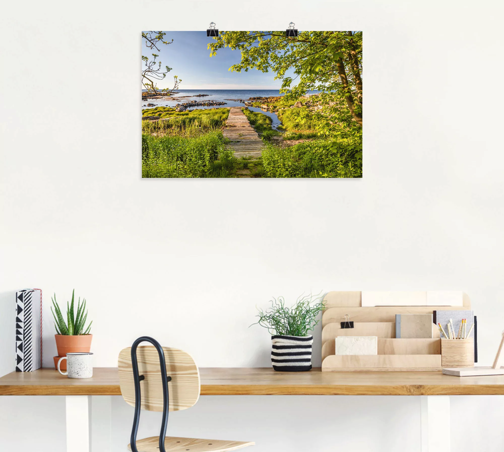 Artland Wandbild "Der Weg zum Meer auf Bornholm", Küstenbilder, (1 St.), al günstig online kaufen