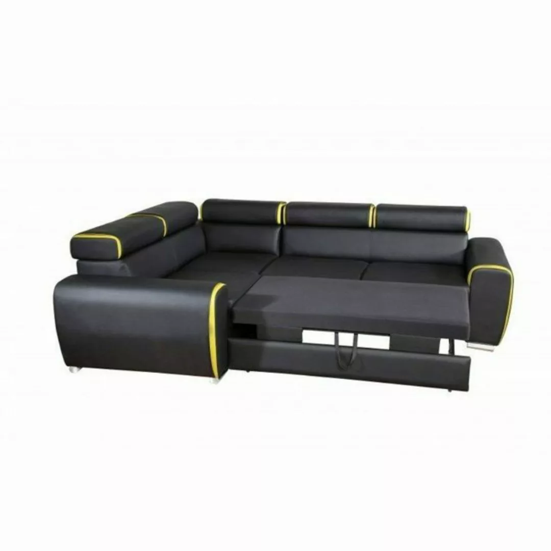 JVmoebel Sofa, Design Ecksofa Sofa Bettfunktion Couch Polster Sitz Eck günstig online kaufen