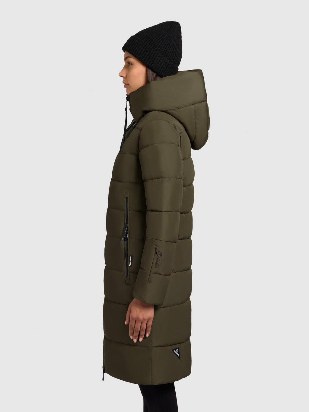 khujo Steppmantel "Jilias5-YM", warmer Damen Wintermantel mit Kapuze und gr günstig online kaufen