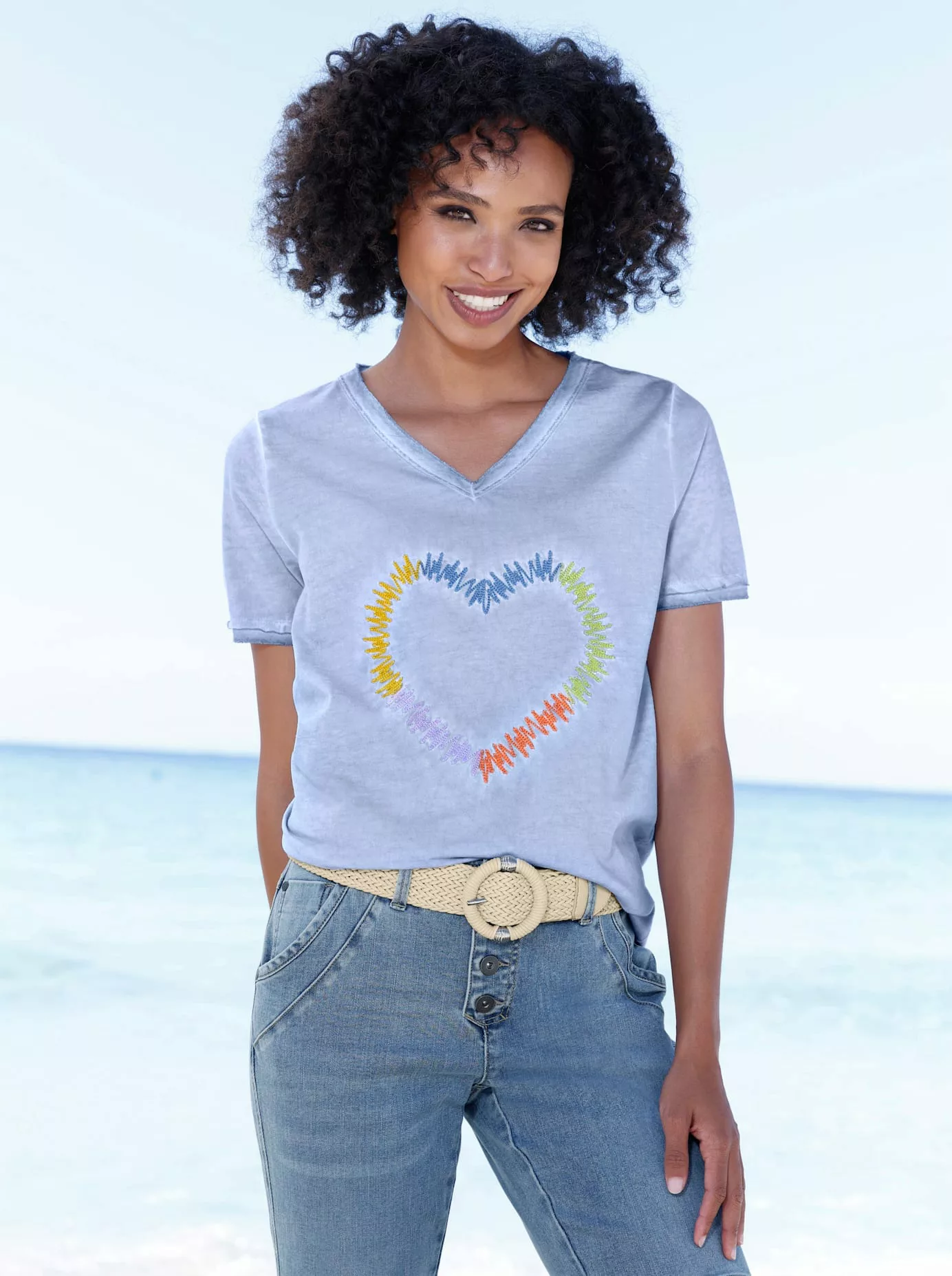 heine Kurzarmshirt "Shirt", (1 tlg.) günstig online kaufen