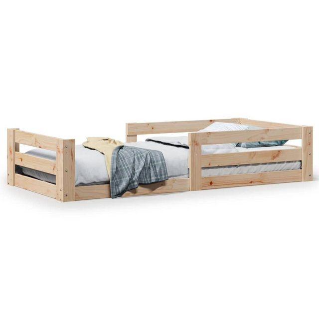 vidaXL Bett, Massivholzbett ohne Matratze 90x200 Kiefernholz günstig online kaufen