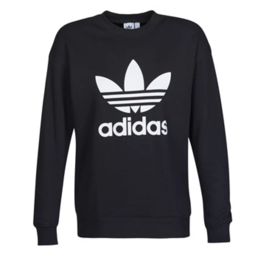 Adidas Originals Trefoil Crew Sweatshirt 34 Black / White günstig online kaufen