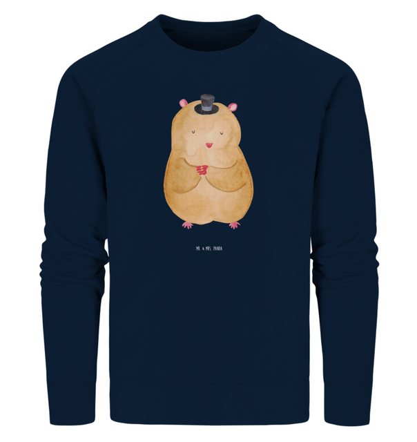 Mr. & Mrs. Panda Longpullover Größe XS Hamster Hut - French Navy - Geschenk günstig online kaufen