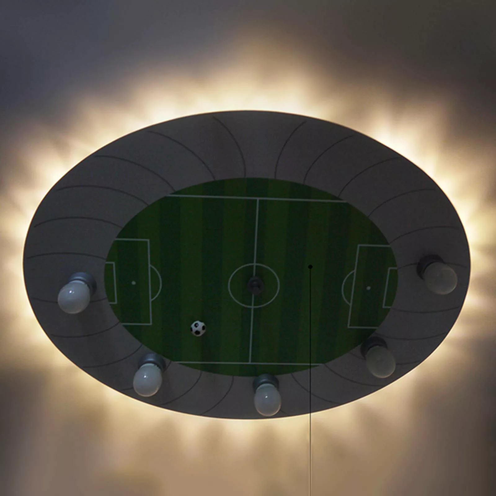 Deckenleuchte Fußballstadion mit LED-Lichtpunkten günstig online kaufen