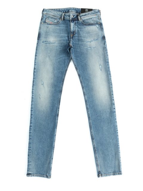 Diesel Skinny-fit-Jeans Used Look Low Waist - 1979 Sleenker R86TA - Länge:3 günstig online kaufen