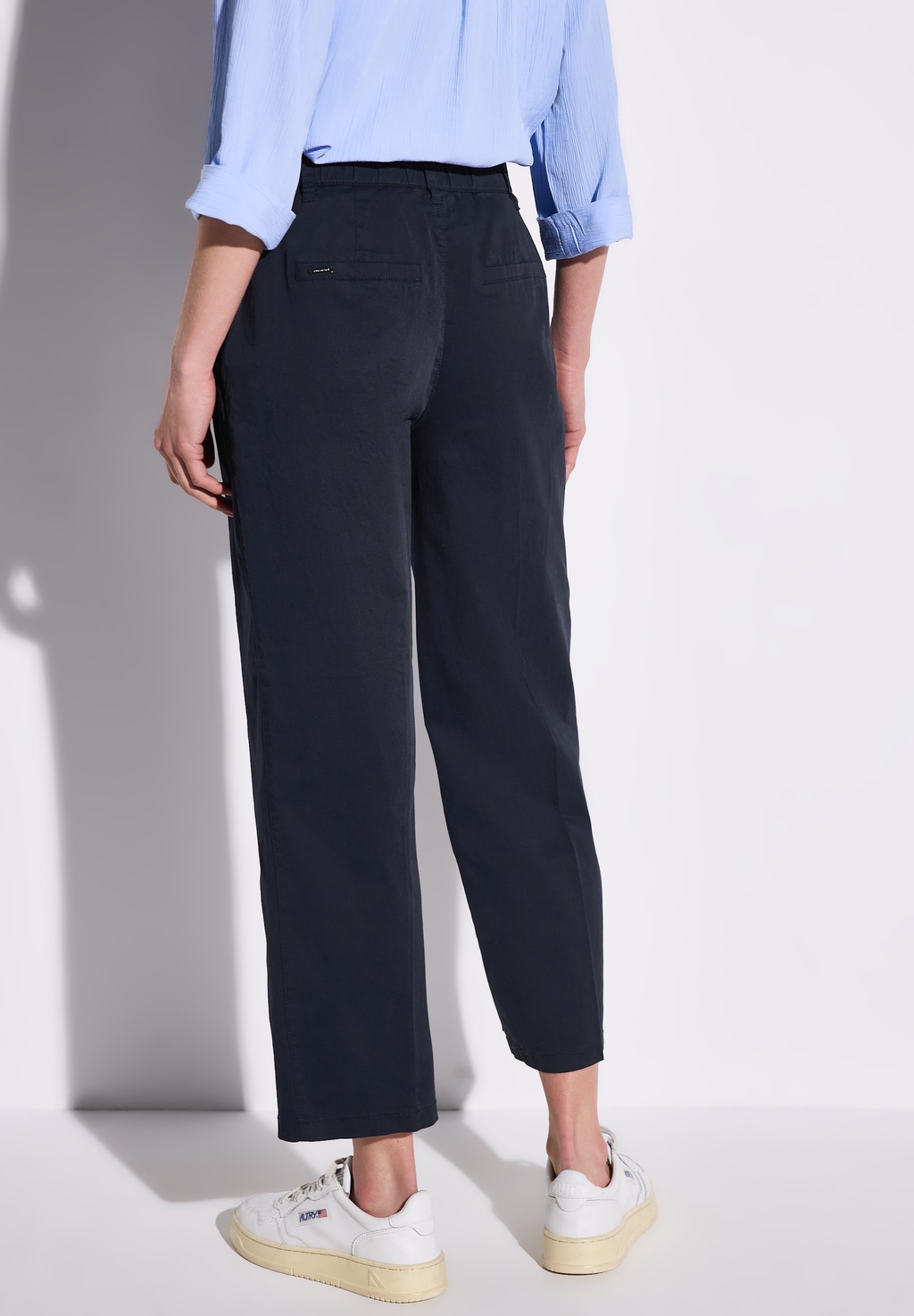 STREET ONE Chinohose, aus Baumwolle mit Stretchanteil günstig online kaufen