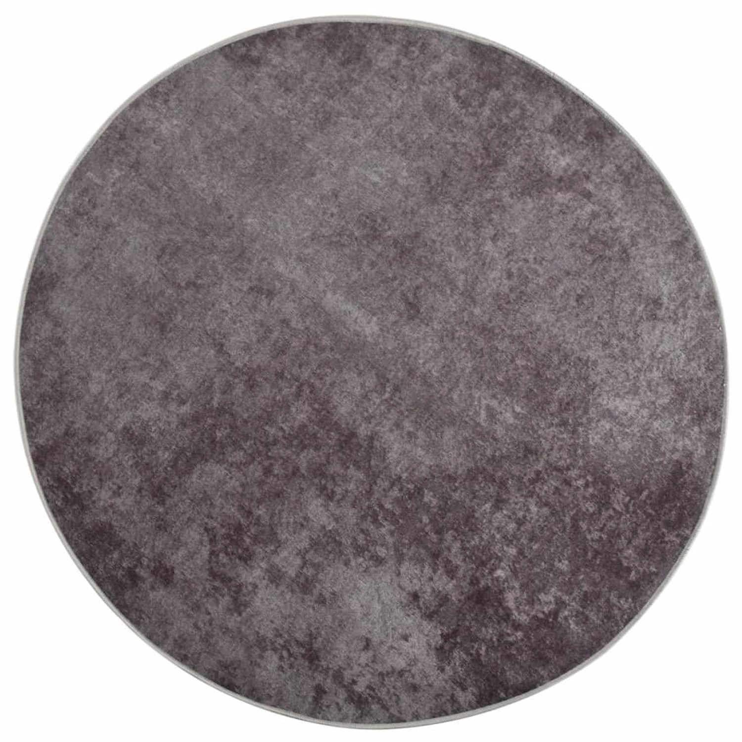 vidaXL Teppich Waschbar Grau  200 Cm Rutschfest 1927564 günstig online kaufen
