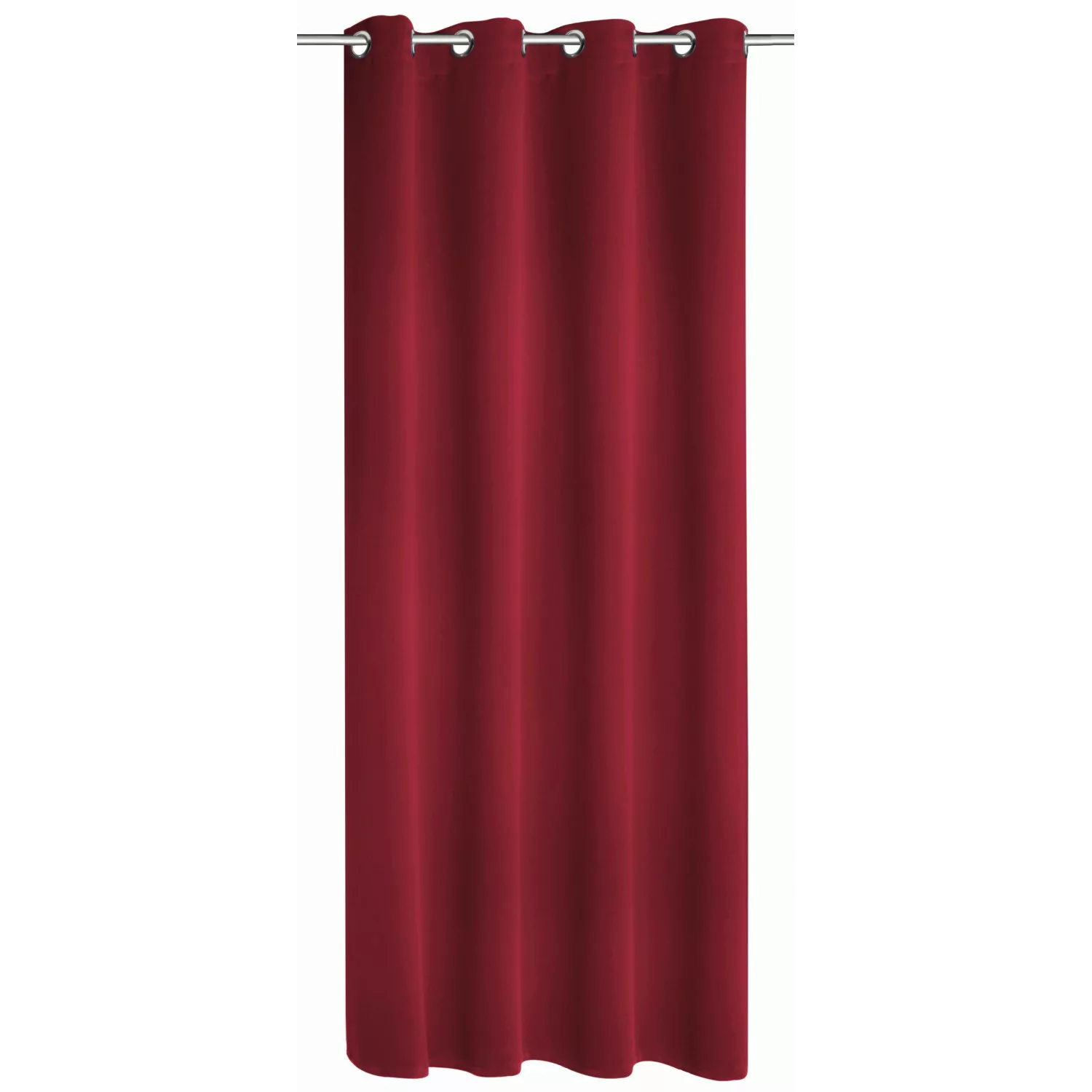 Ösenschal Blackout Mia Granat 245 cm x 140 cm günstig online kaufen