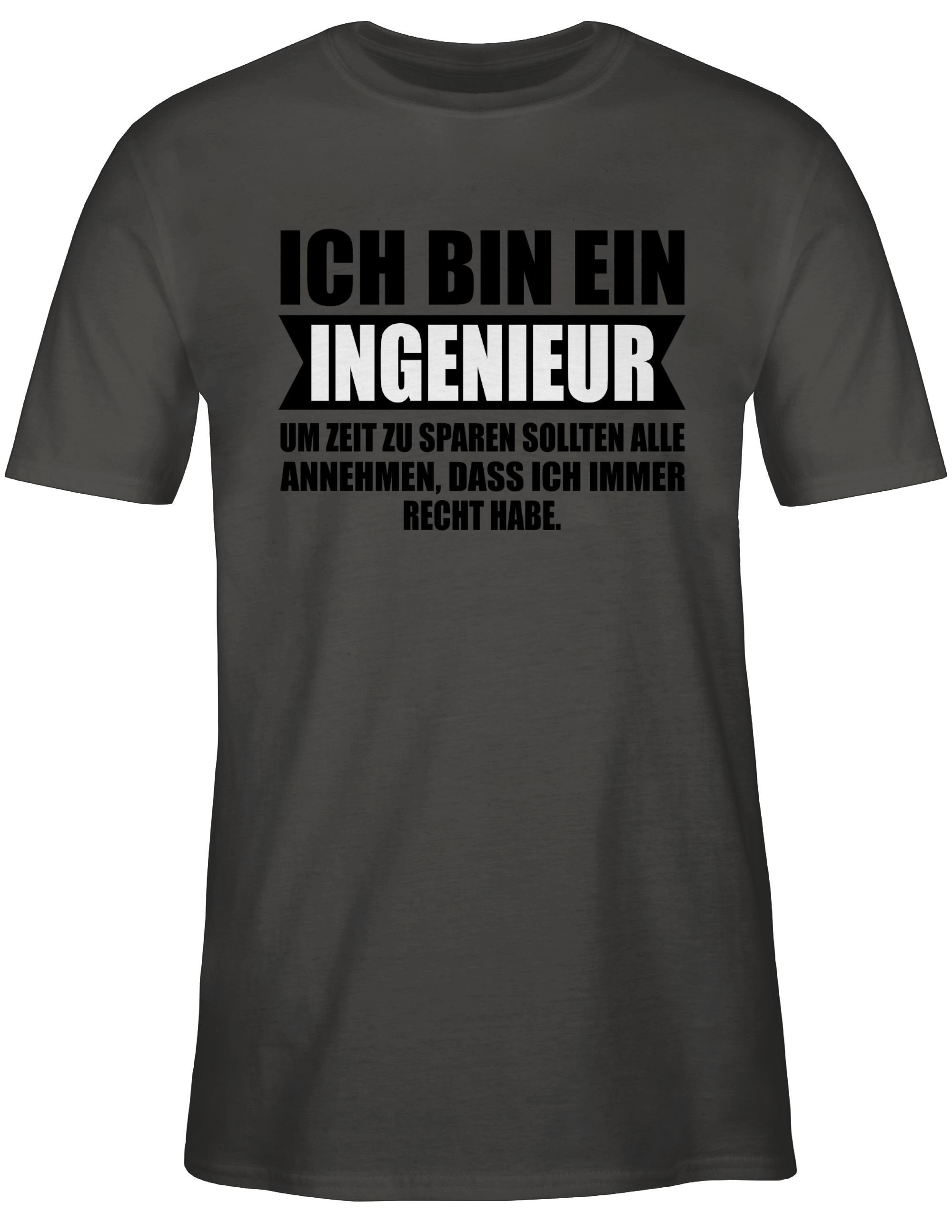 Shirtracer T-Shirt Ich bin Ingenieur Beruf günstig online kaufen