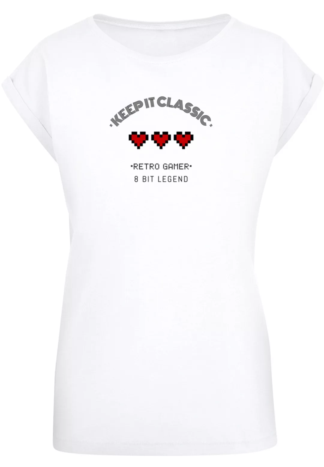 F4NT4STIC T-Shirt "Retro Gaming Keep it Classic", Print günstig online kaufen