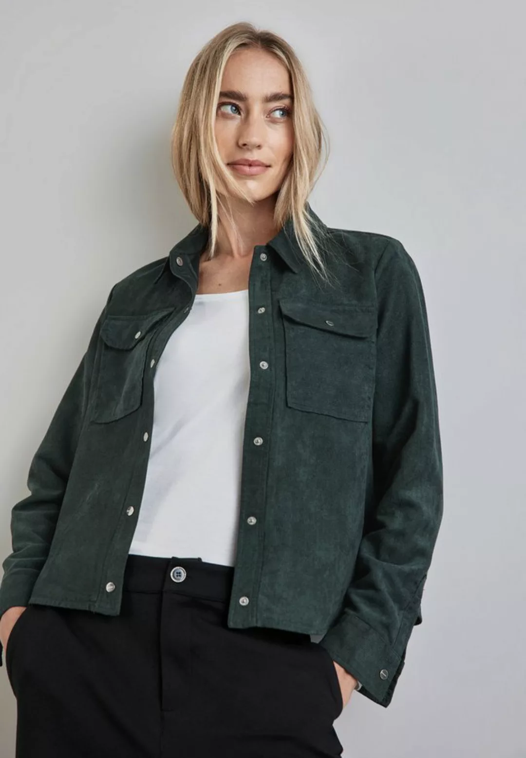 STREET ONE Jackenblazer Kurzes Overshirt günstig online kaufen