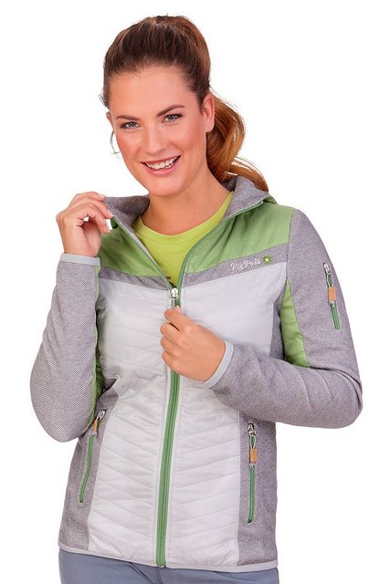 Piz Palü Outdoorjacke Outdoorjacke Damen - EISELFING - hellgrau/hellgrün günstig online kaufen