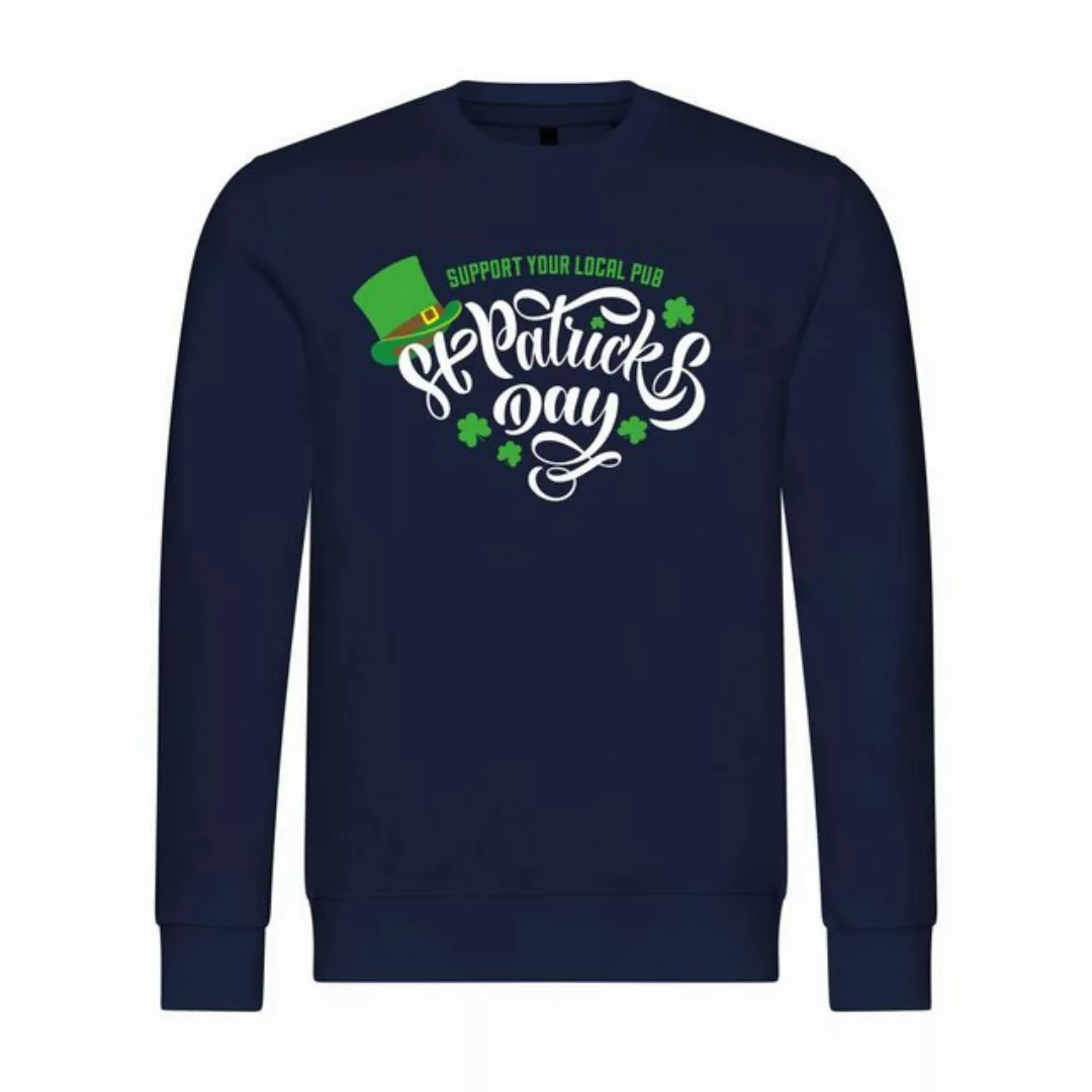 deinshirt Rundhalspullover Herren Pullover St Patricks Day Mit Print Motiv, günstig online kaufen