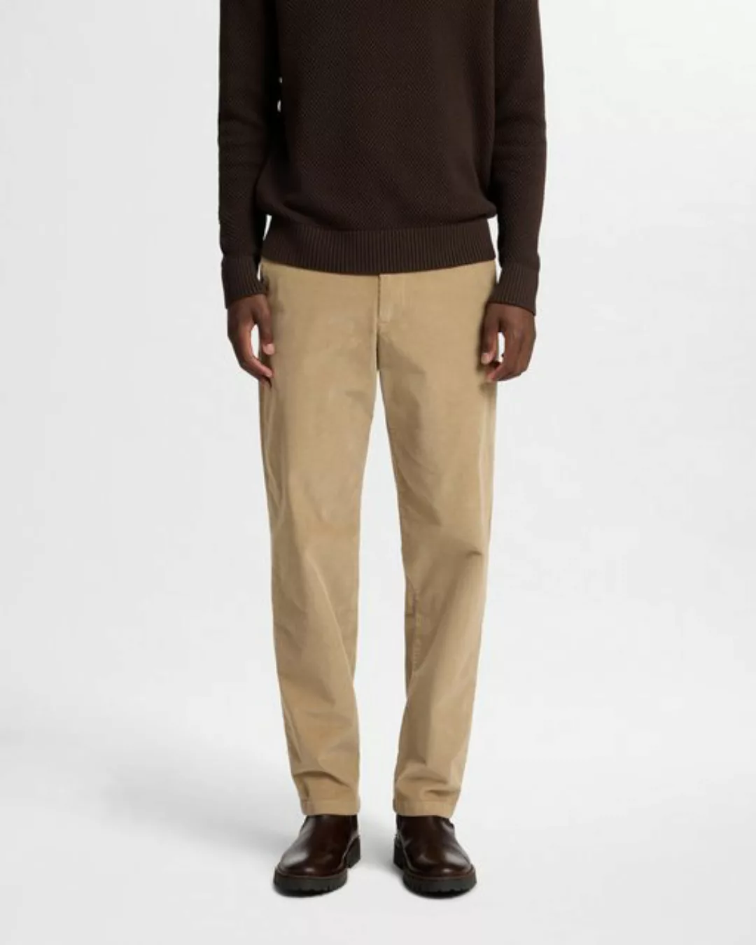 SELECTED HOMME Chinohose "SLH196-STRAIGHT MILES CORD PANTS W NOOS" günstig online kaufen