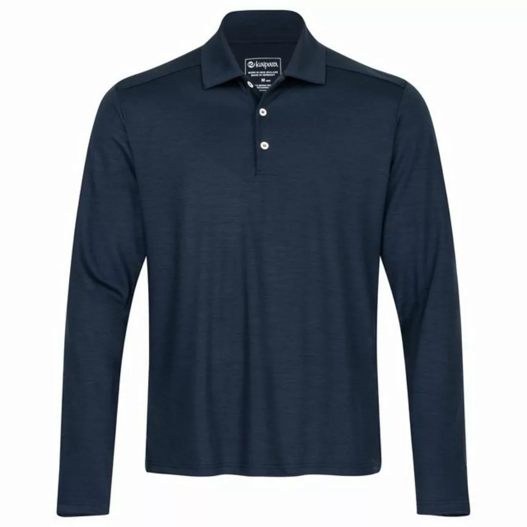 Kaipara - Merino Sportswear Langarmshirt URBAN LIMITED Merino Poloshirt Her günstig online kaufen