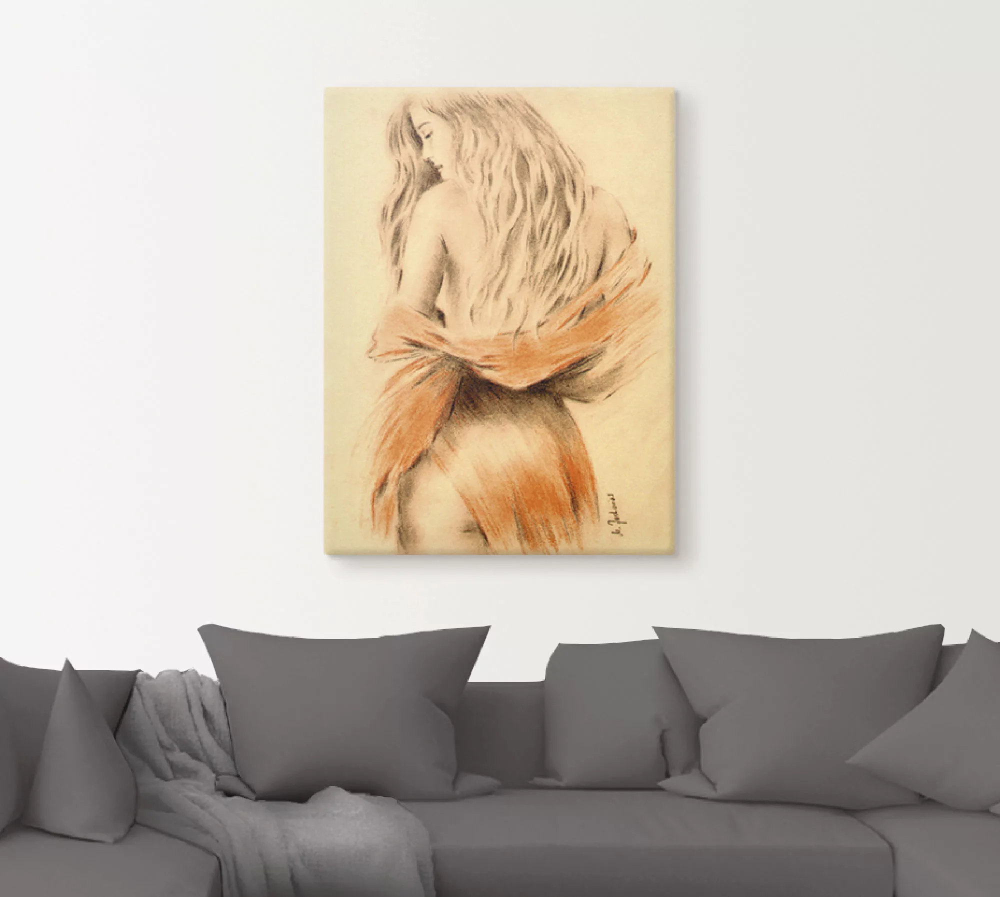 Artland Wandbild "Traumgirl", Frau, (1 St.), als Leinwandbild, Poster in ve günstig online kaufen