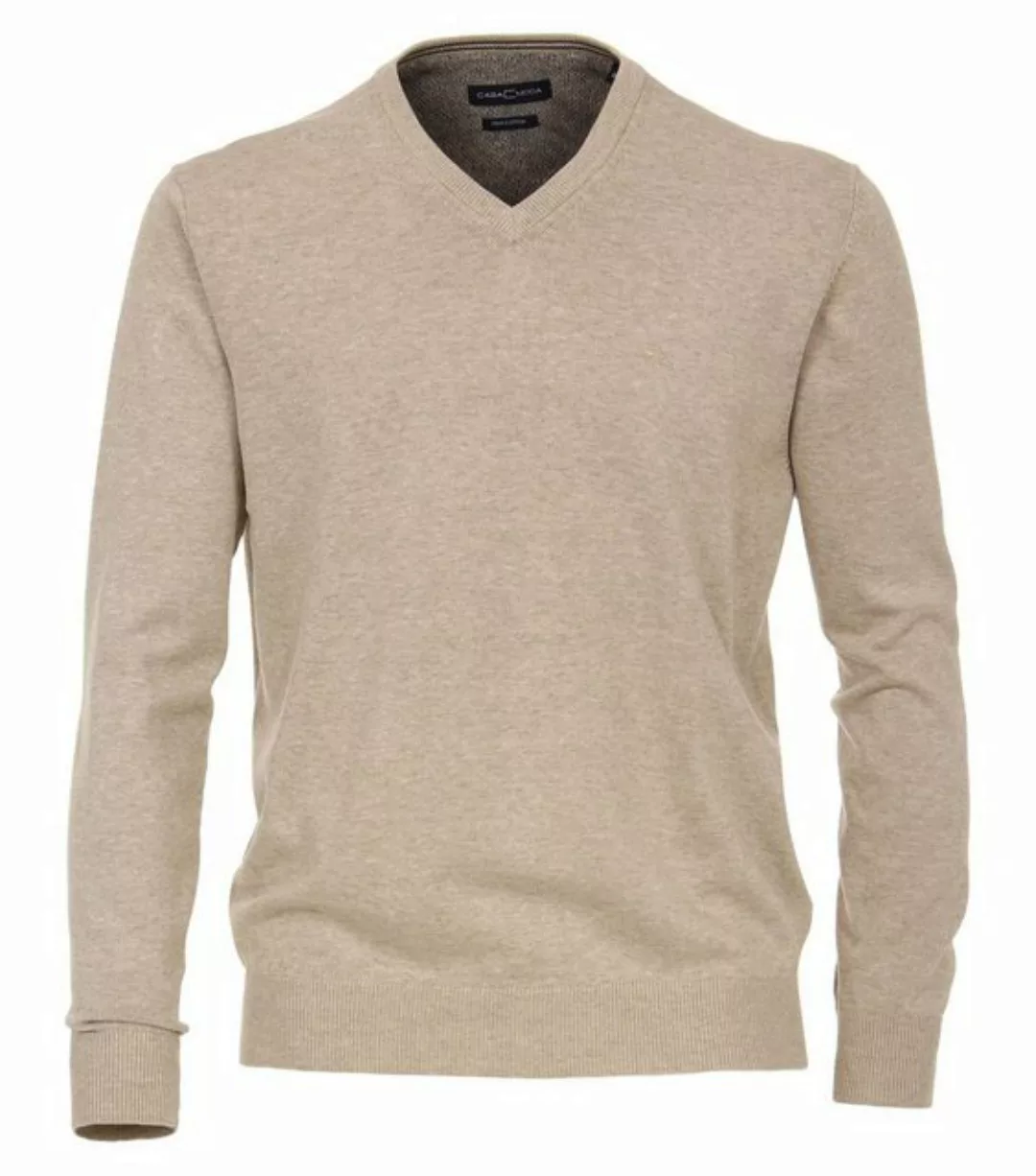 CASAMODA V-Ausschnitt-Pullover V-Ausschnitt PIMA-Baumwolle günstig online kaufen