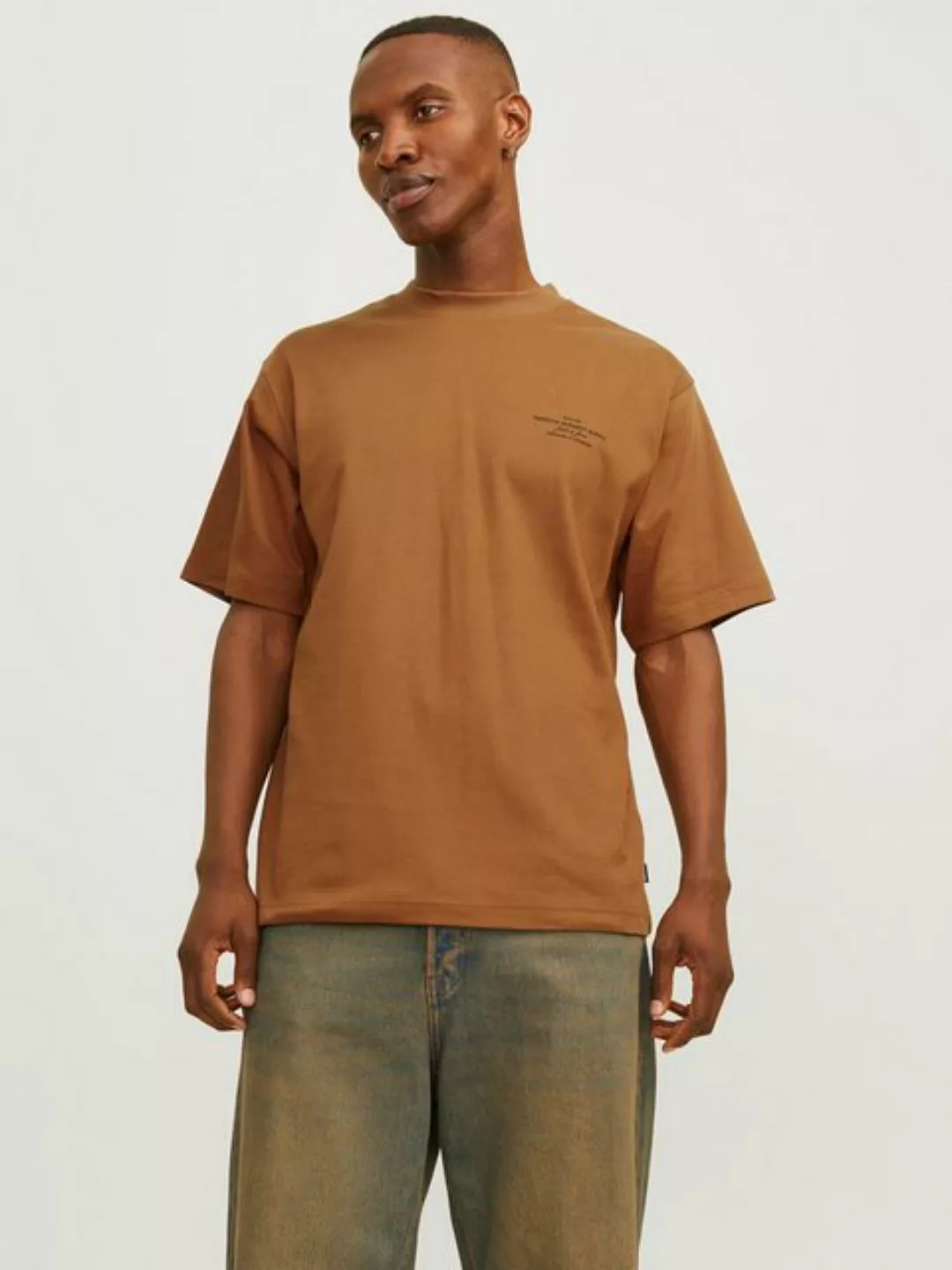 Jack & Jones Rundhalsshirt JPRBLACHAD BRANDING SS CREW NECK TEE SN günstig online kaufen